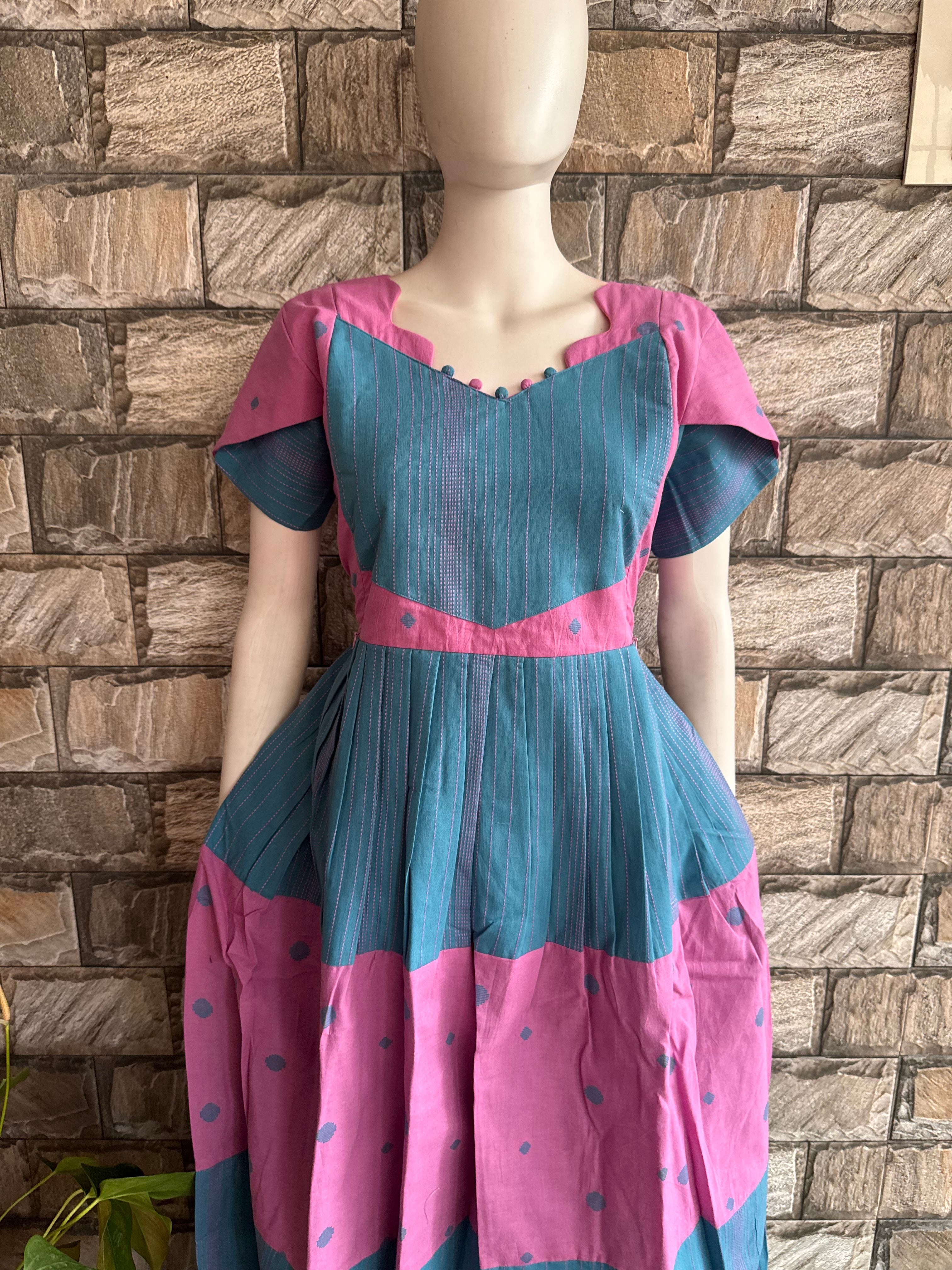 Maternity maxi Handloom cotton