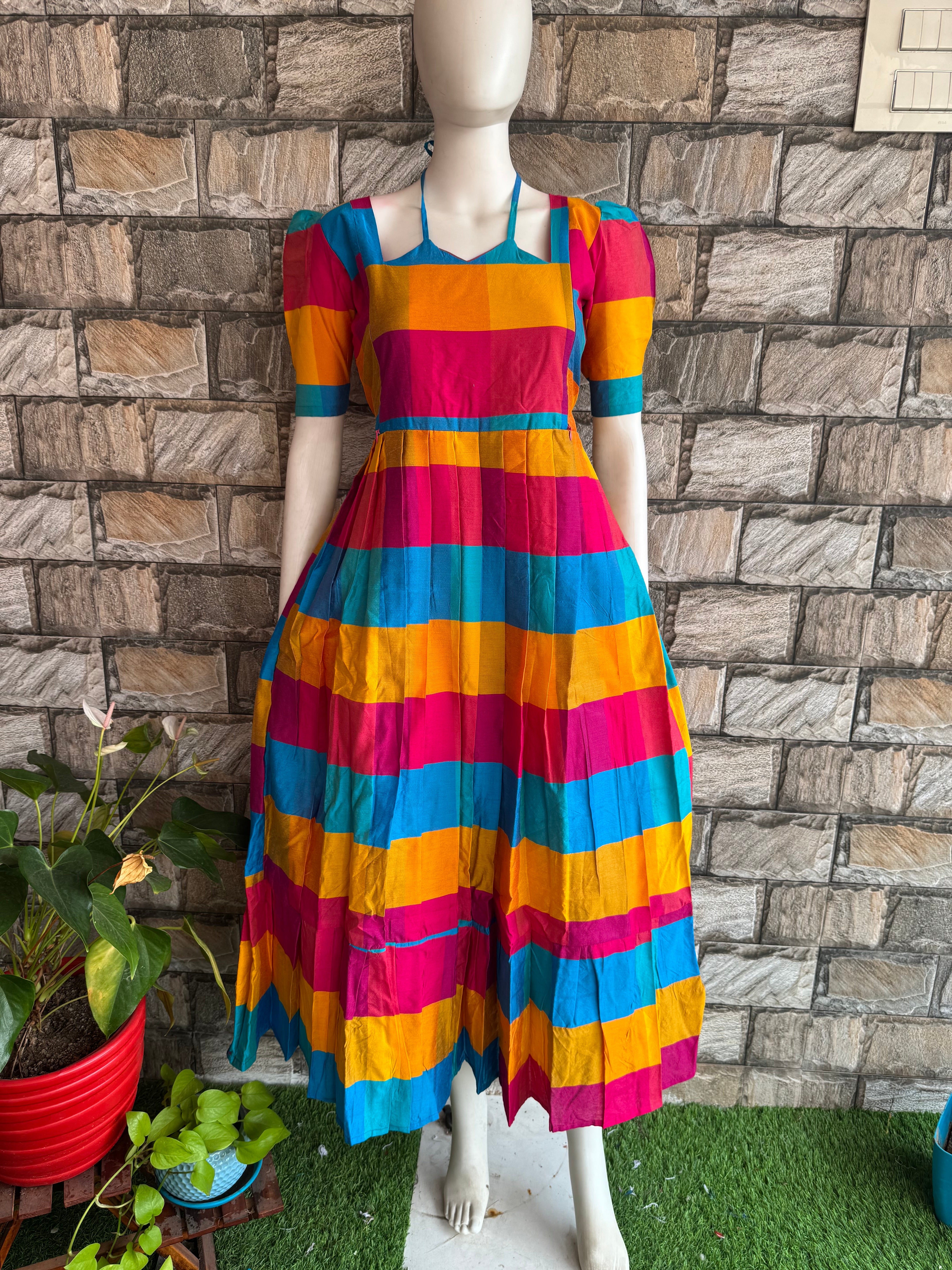 Halter Neck Maternity maxi