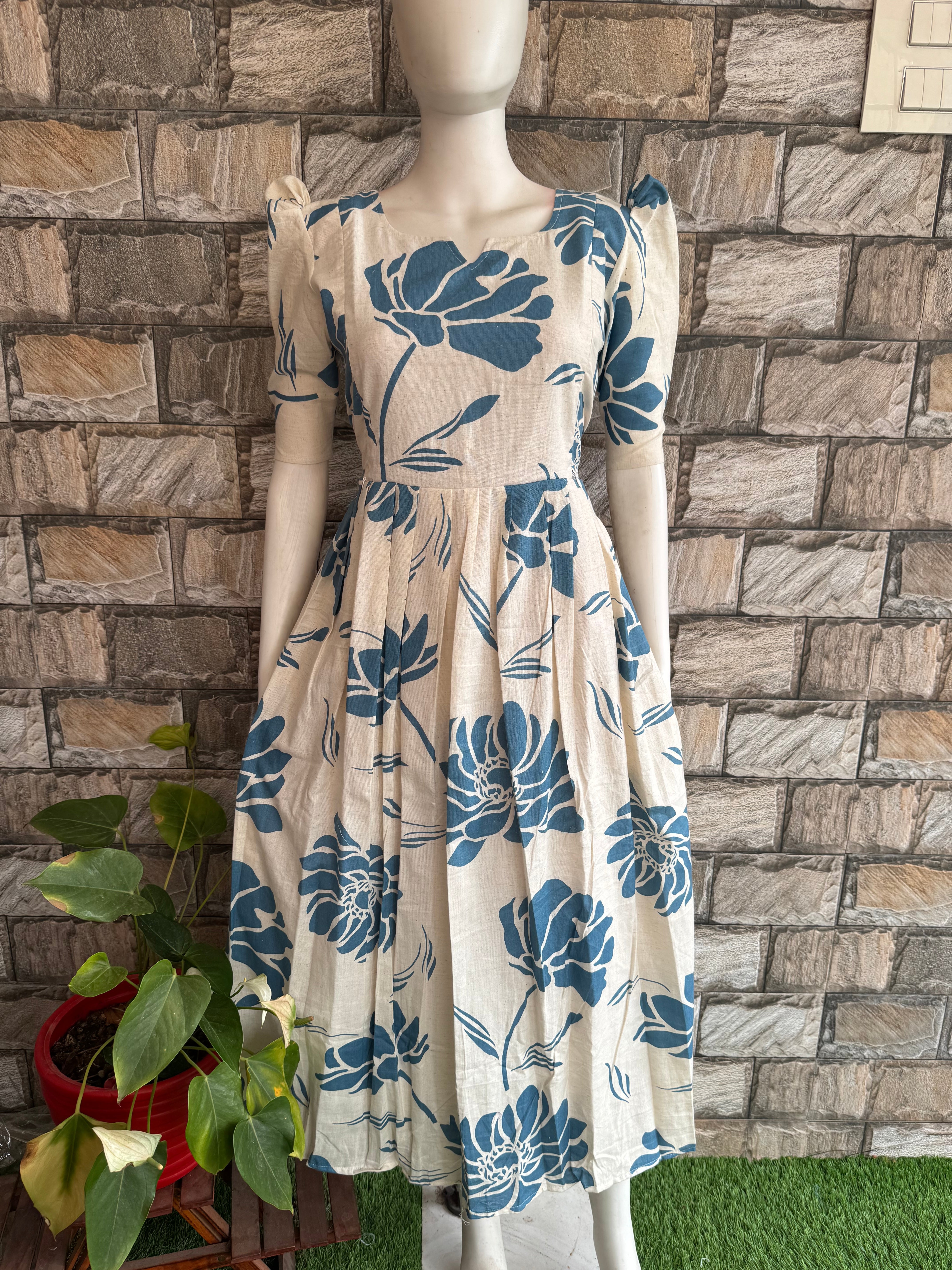 Flex cotton Maternity maxi Tulasi