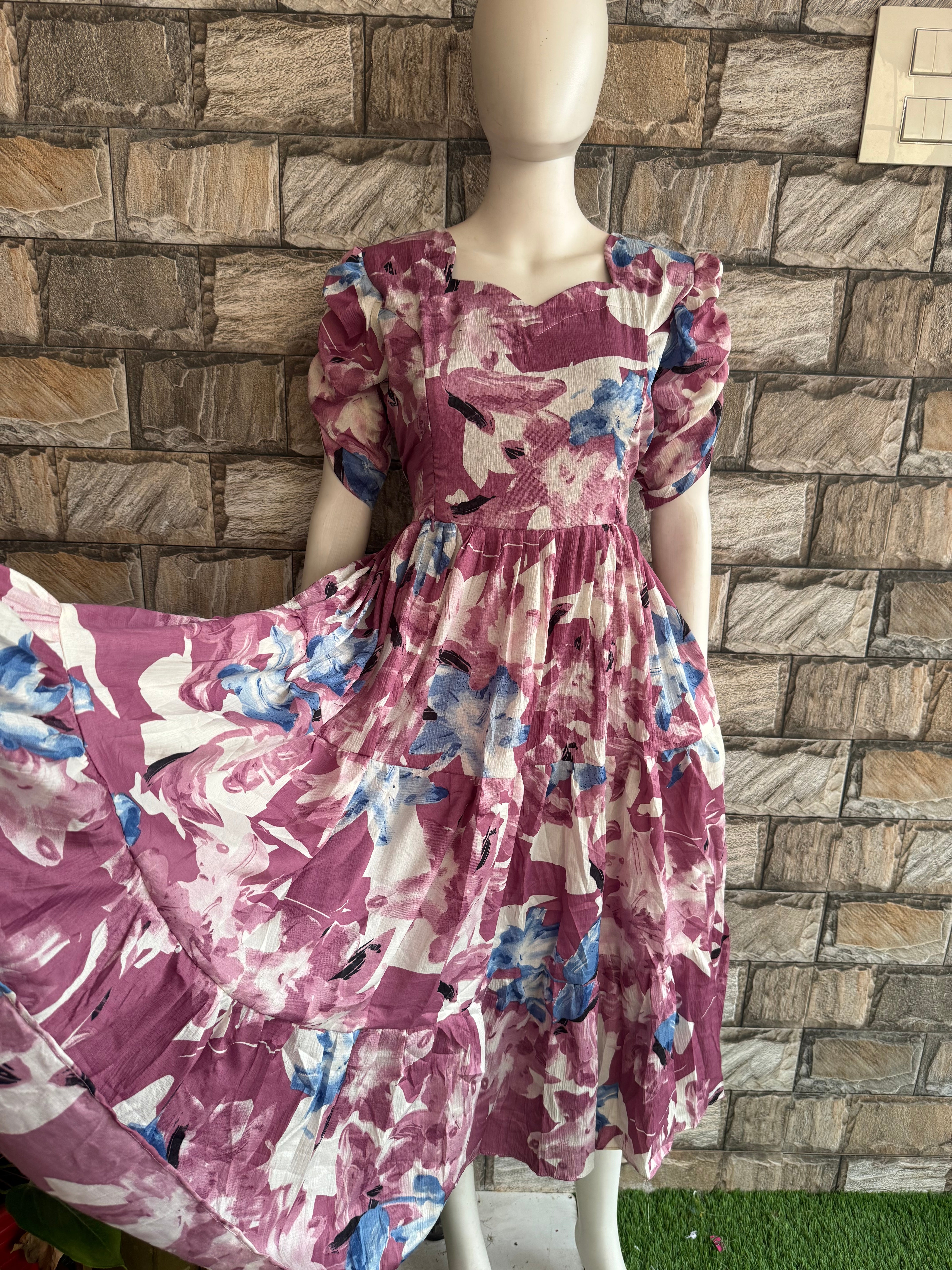 Onion peel Delta Crepe