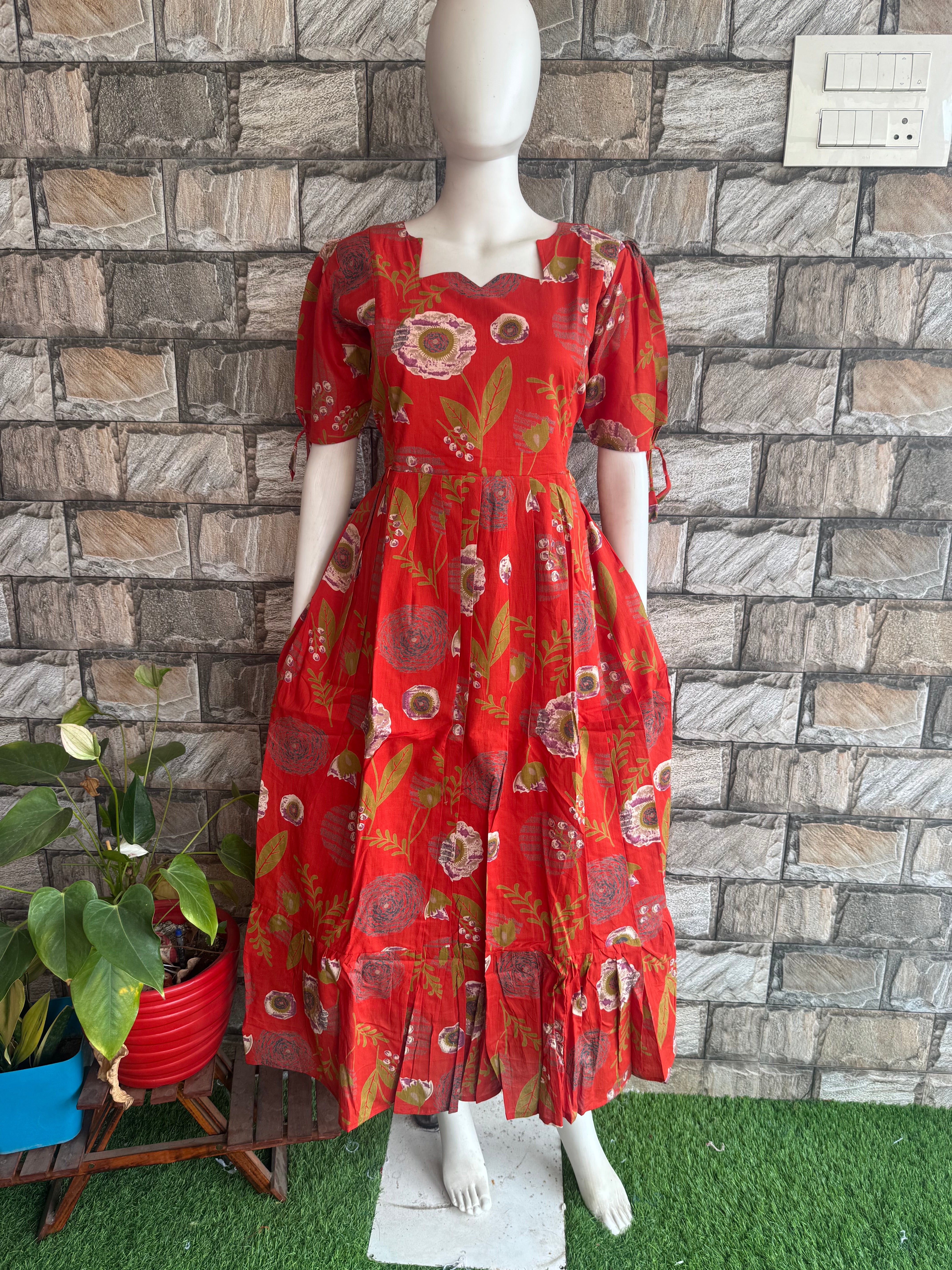 Thara soft cotton Maternity maxi