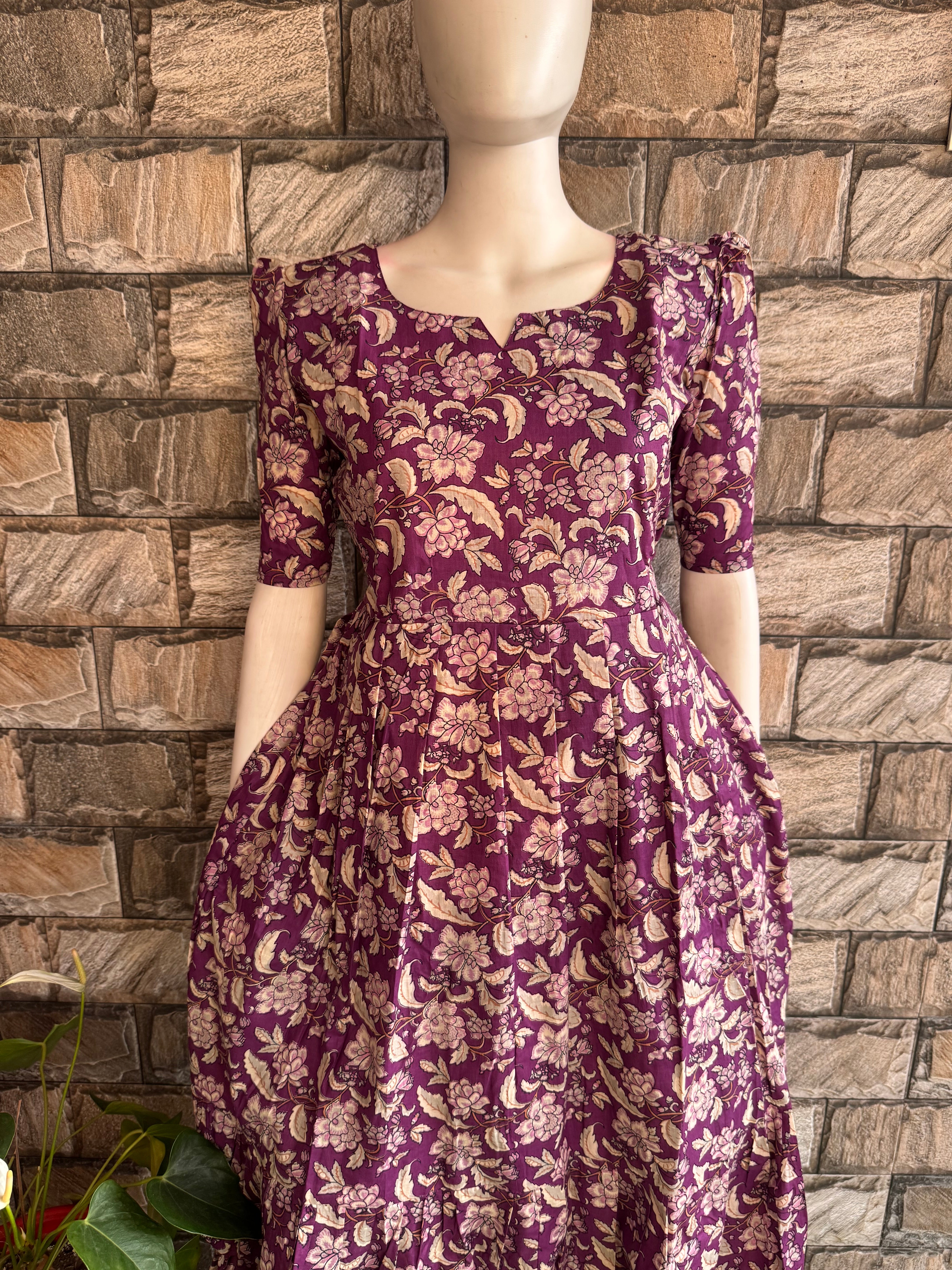 Budget  soft cotton Maternity maxi