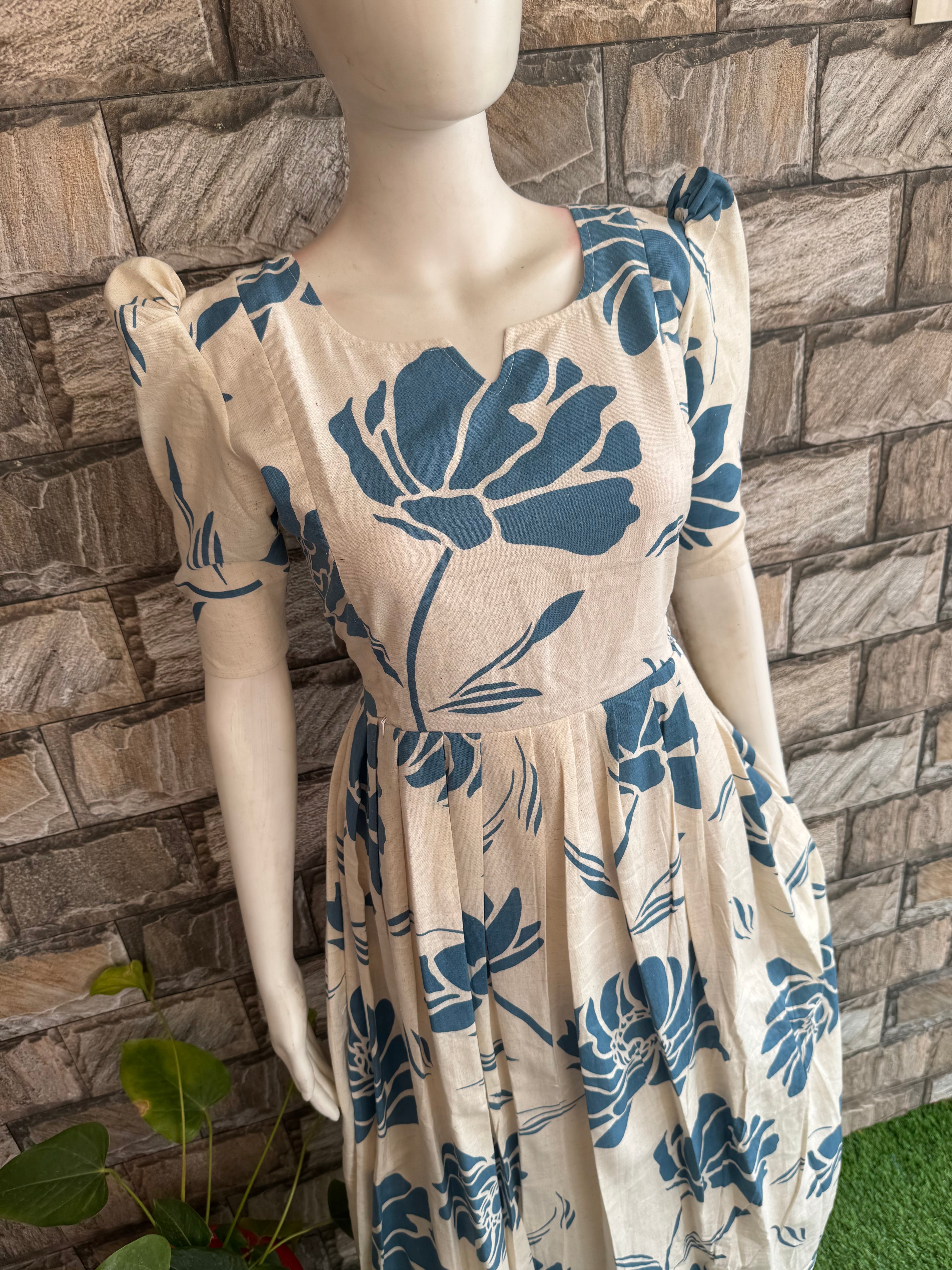 Flex cotton Maternity maxi Tulasi