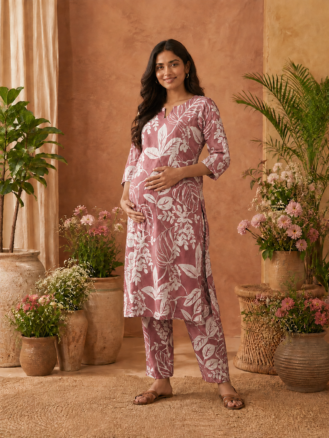 Peel shade Co ord Set Top +Pant