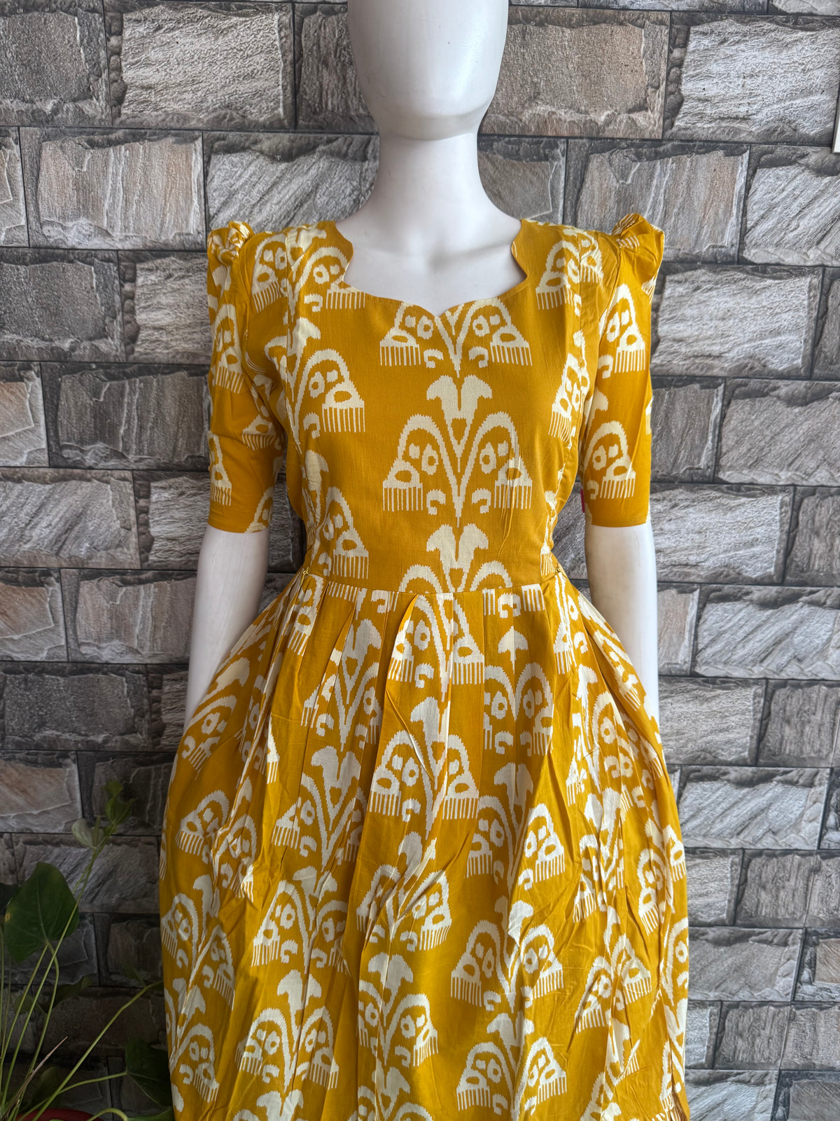 Soft cotton Maternity Feeding maxi with dupatta