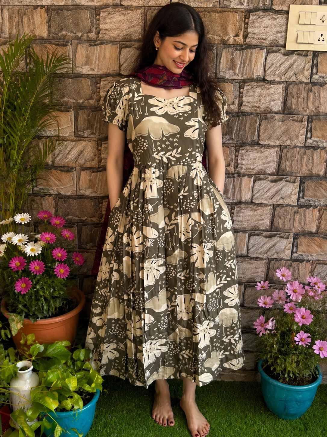Budget Lanuch Soft Maternity maxi