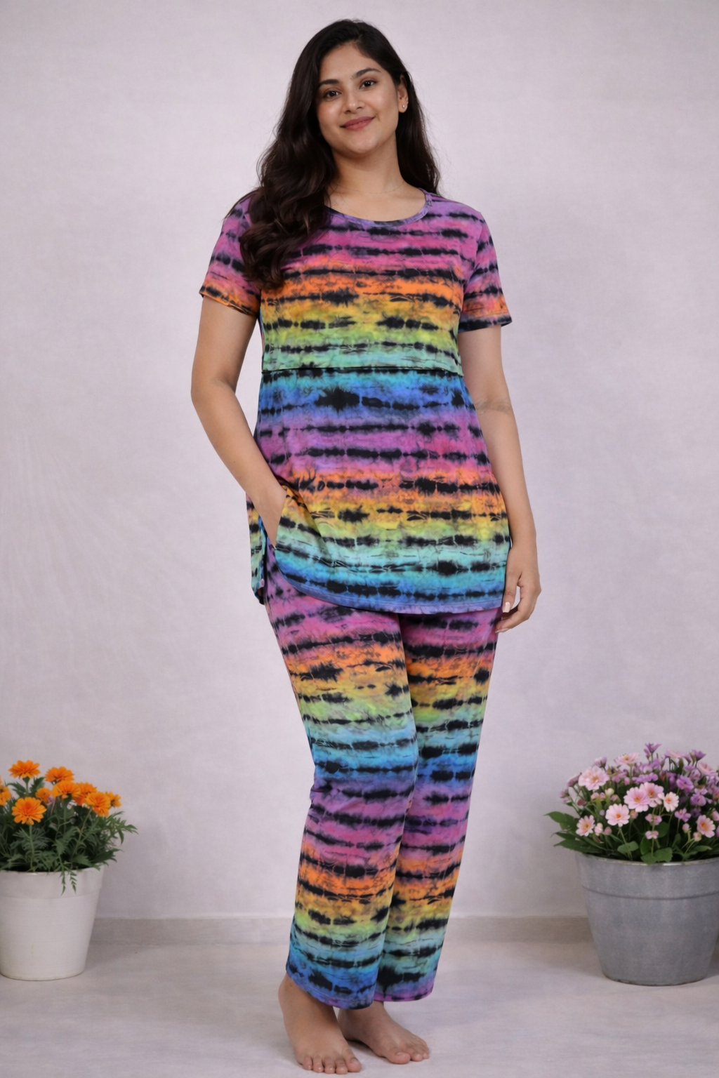 Pull up Maternity Feeding set Rainbow