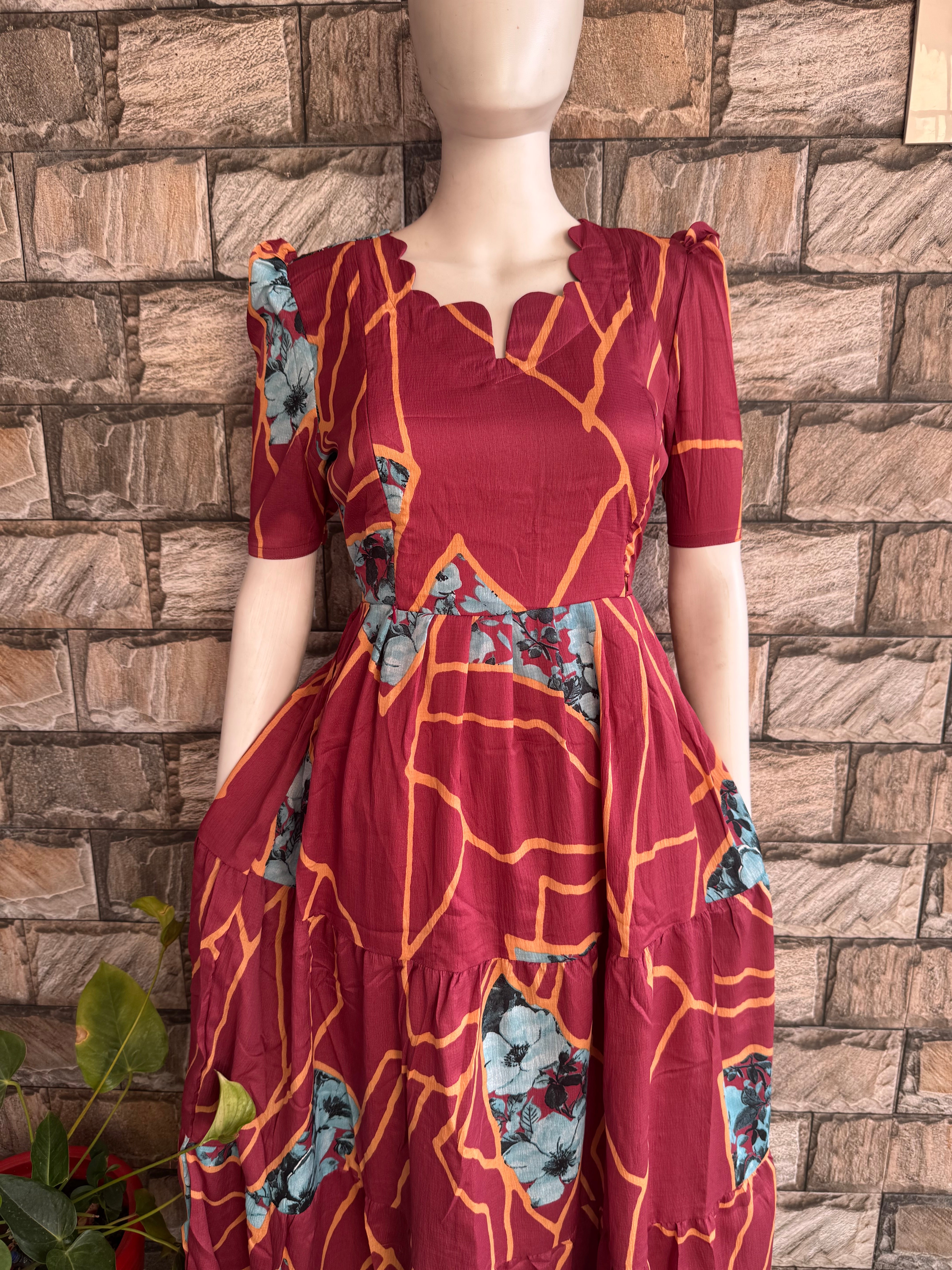 Delta Maternity Feeding maxi  Dark peel shade