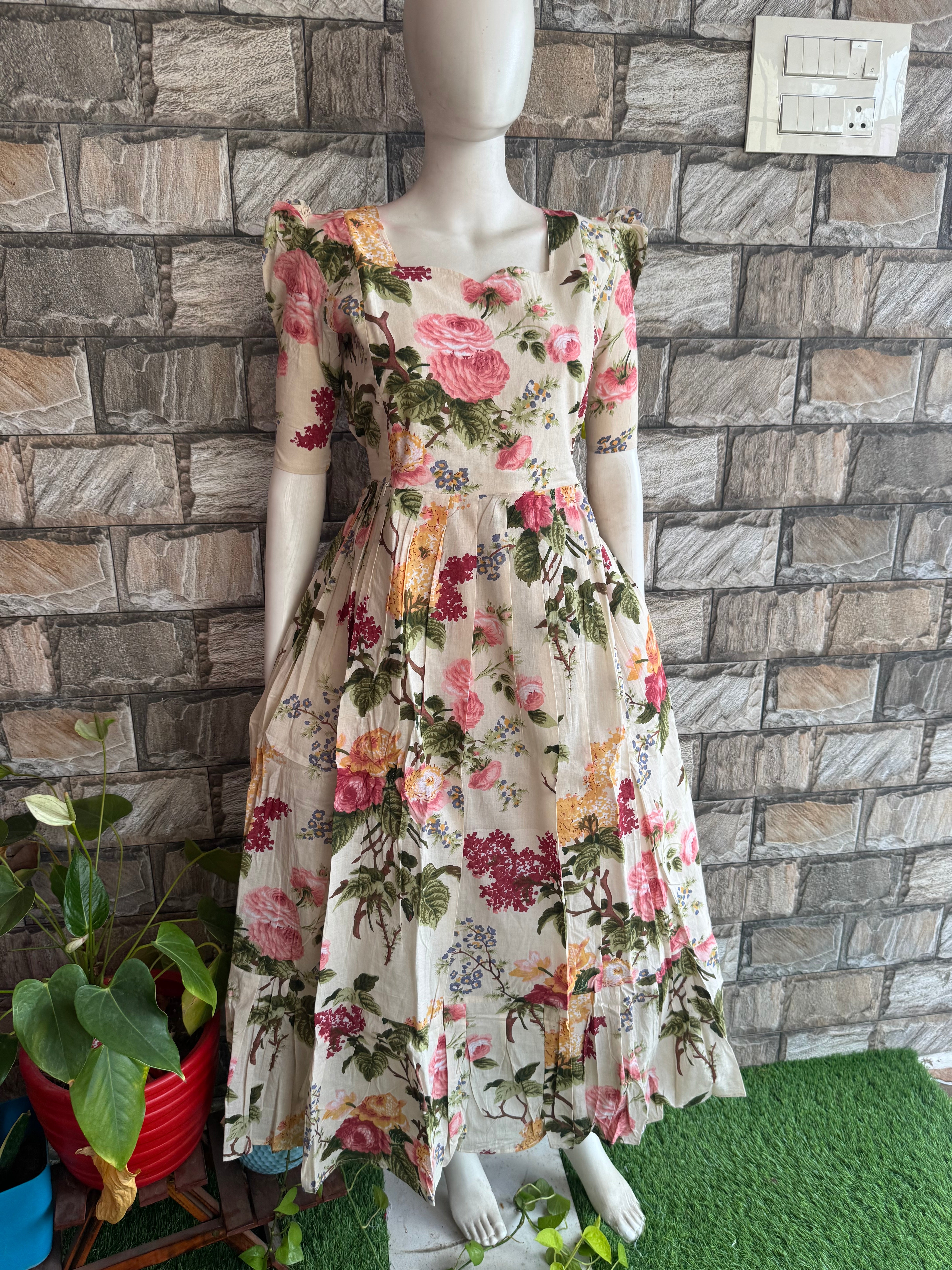 Milky Bar soft cotton Maternity maxi