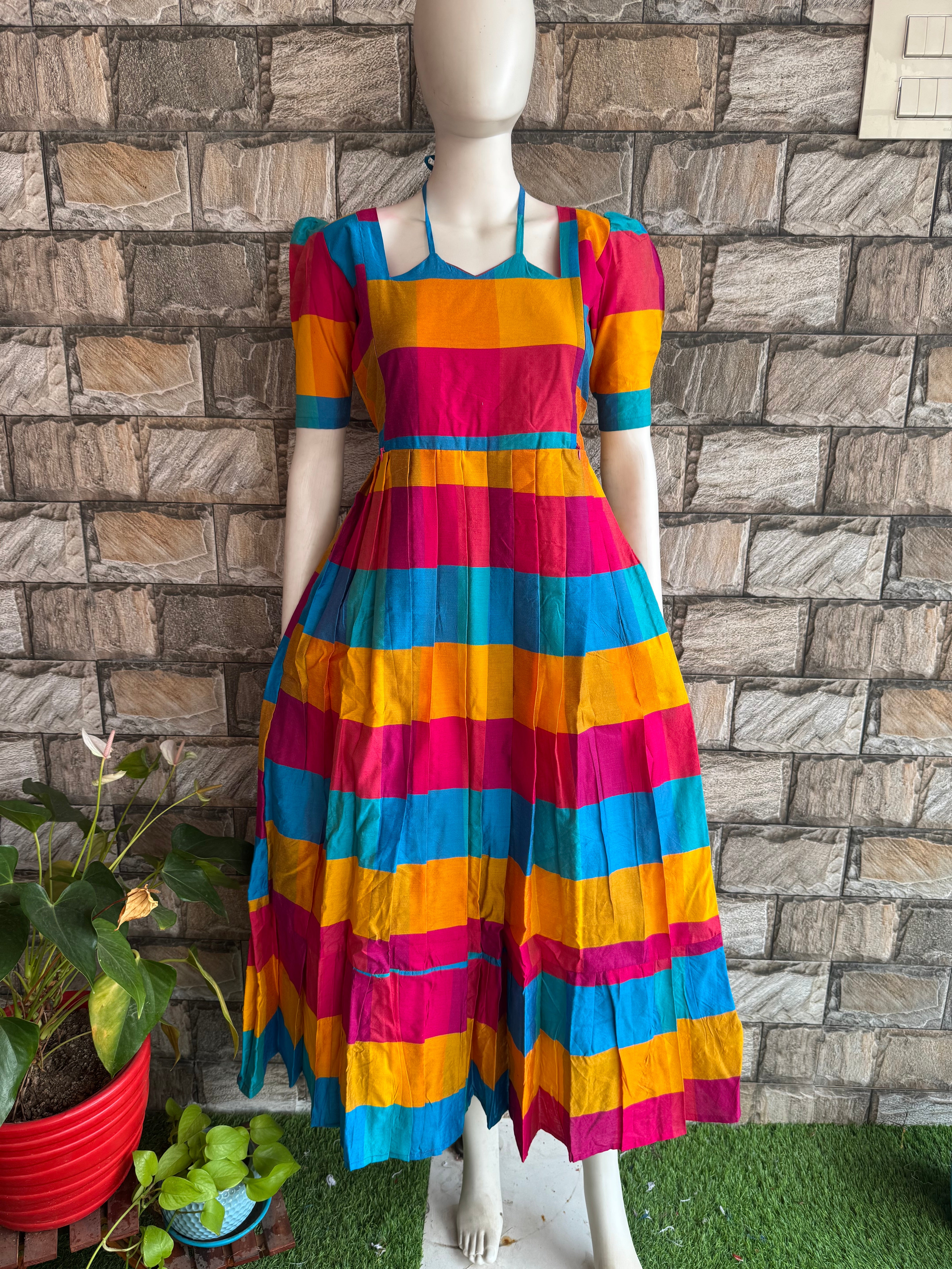Halter Neck Maternity maxi