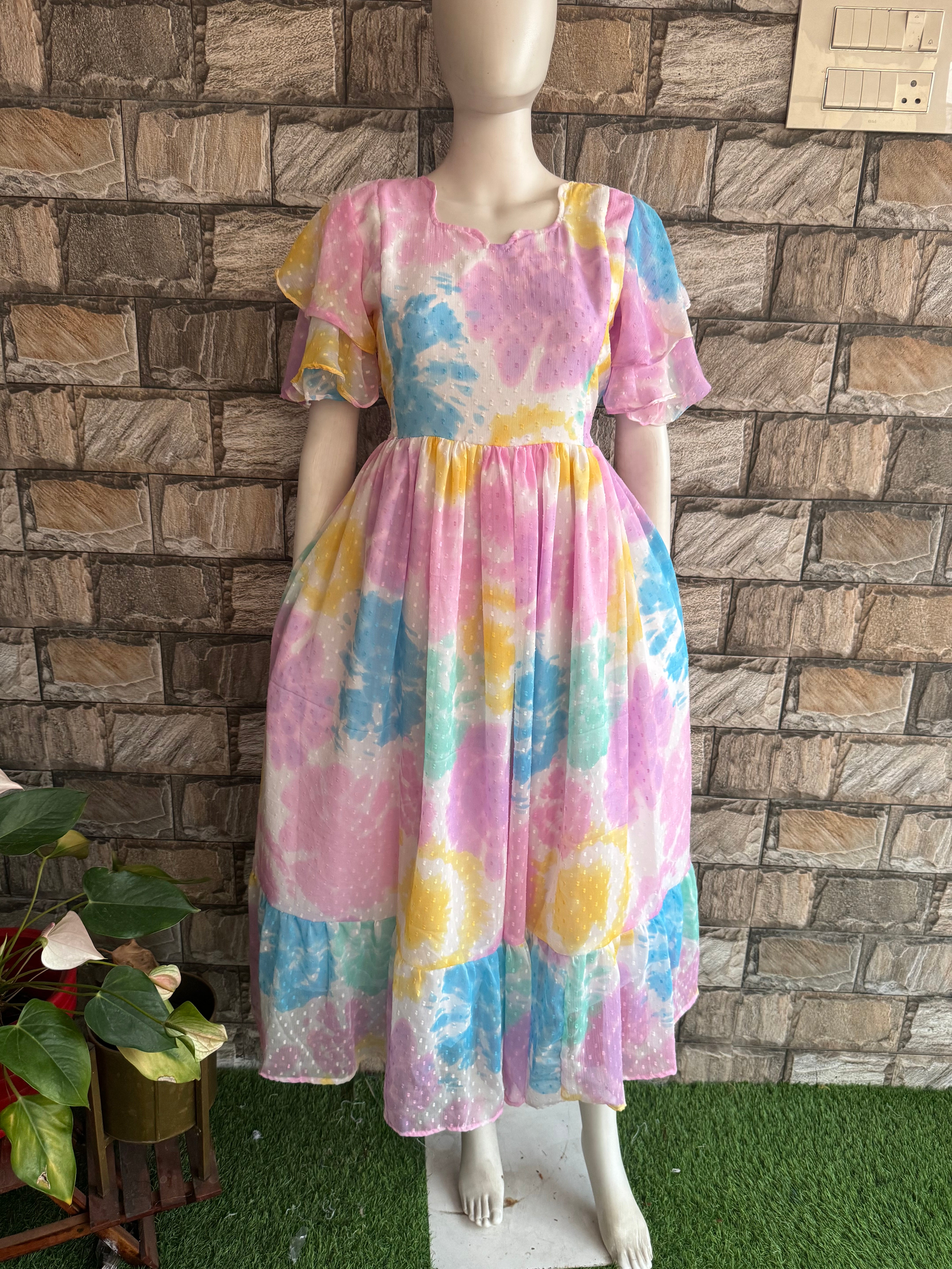 Rainbow Maternity Maxi