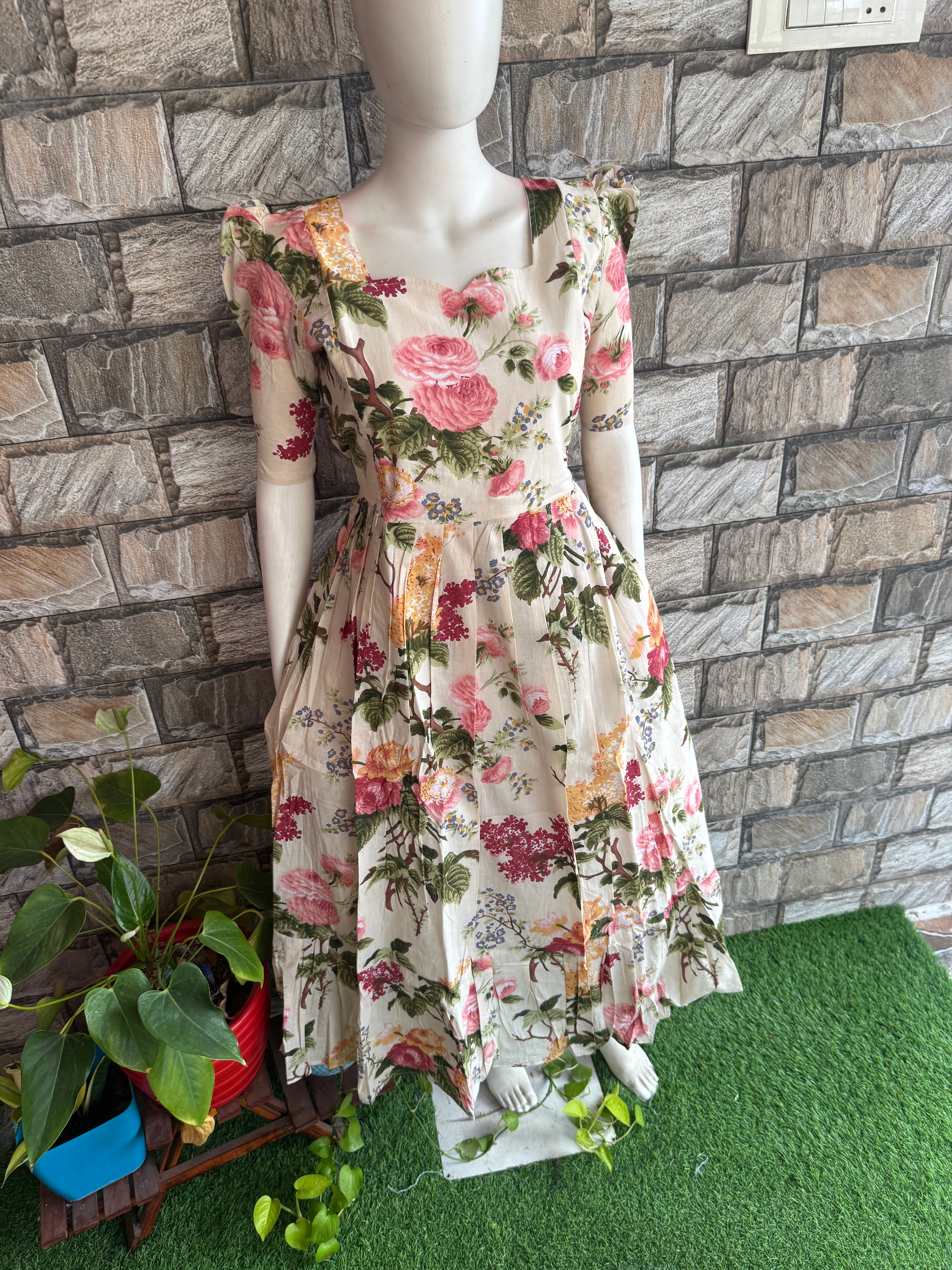 Milky Bar soft cotton Maternity maxi