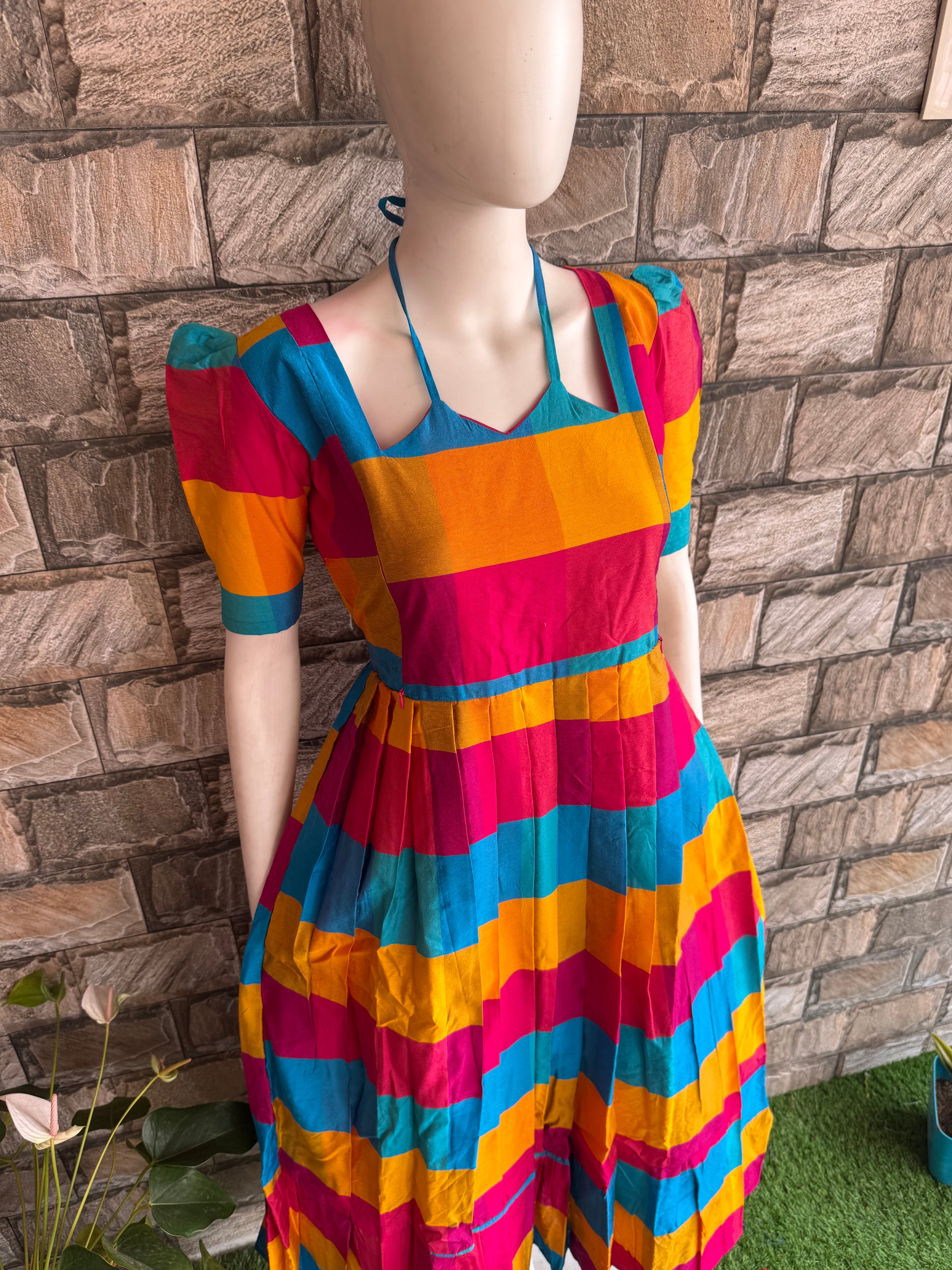 Halter Neck Maternity maxi