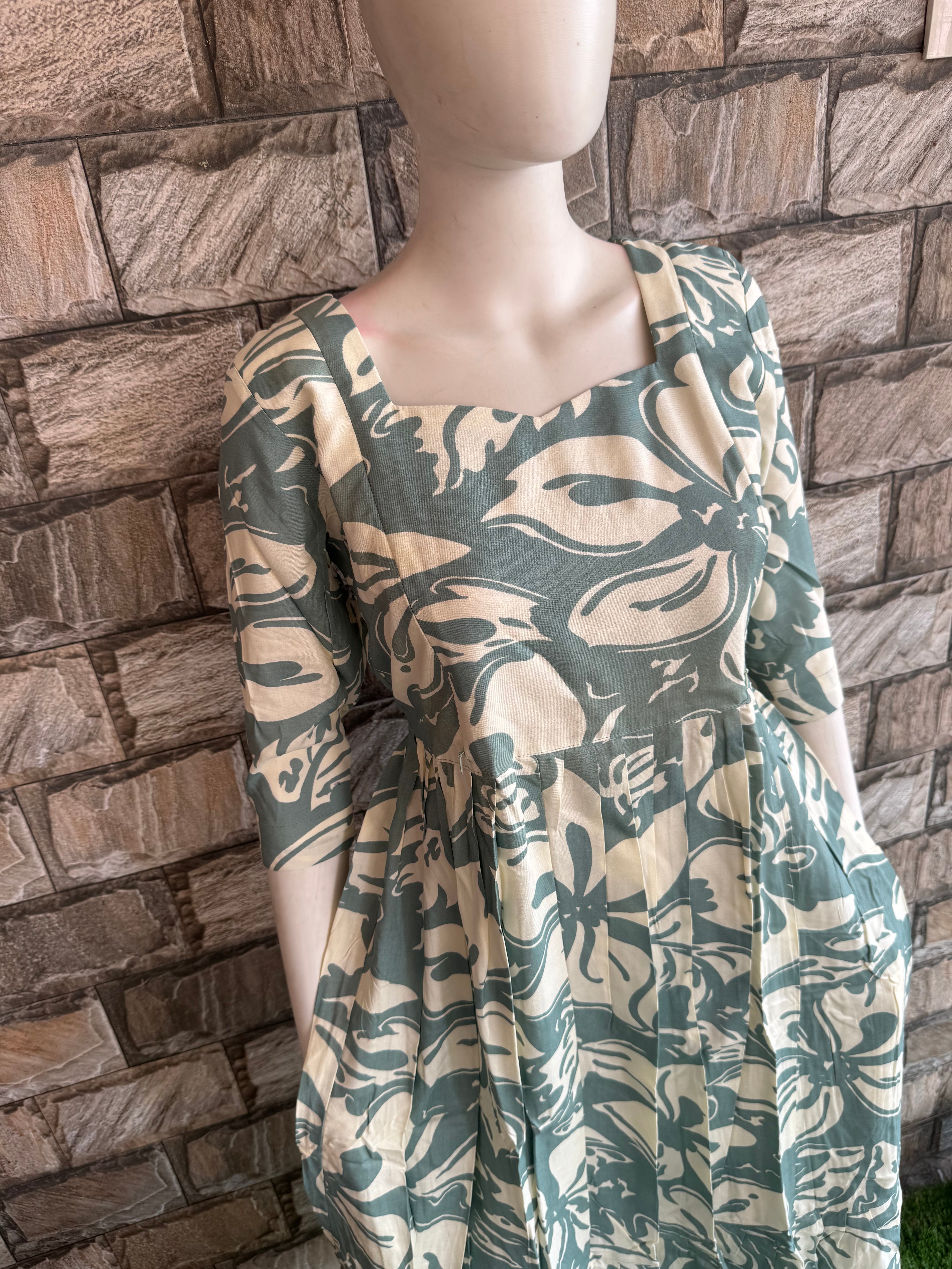 Pastel Green summer sale Maternity Maxi