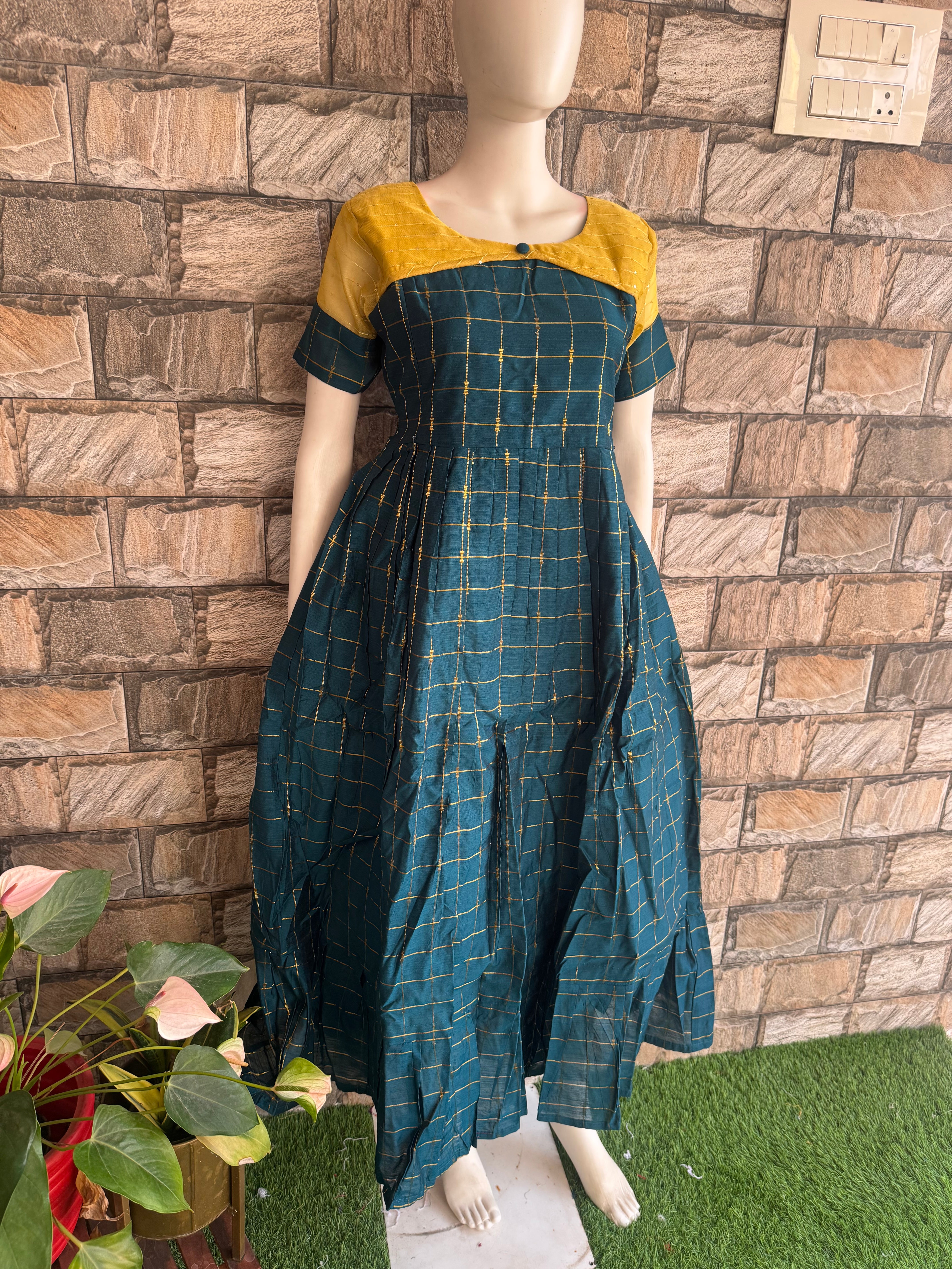 Rama Green Maternity maxi