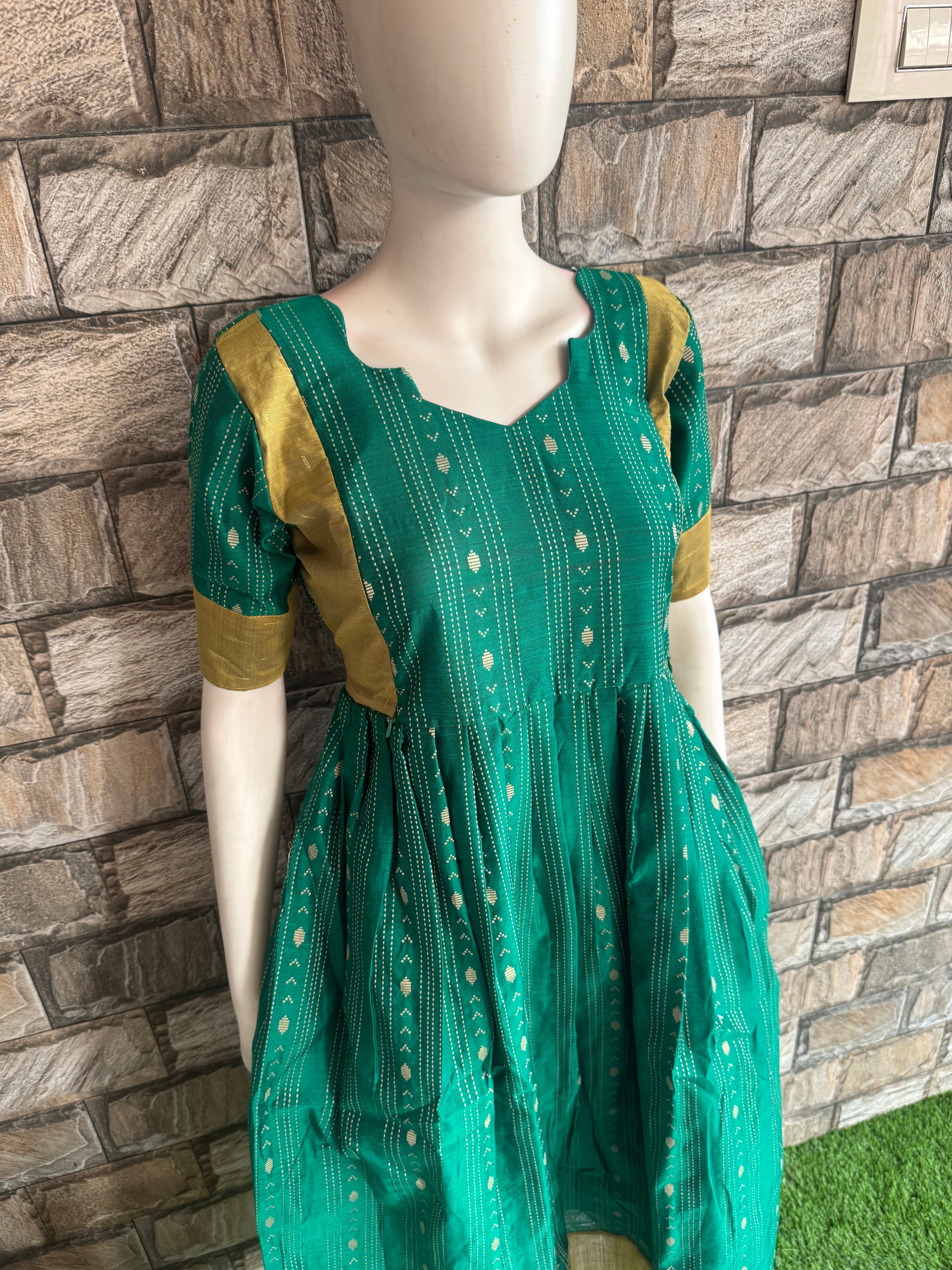 Festive raw silk Maternity maxi #sale