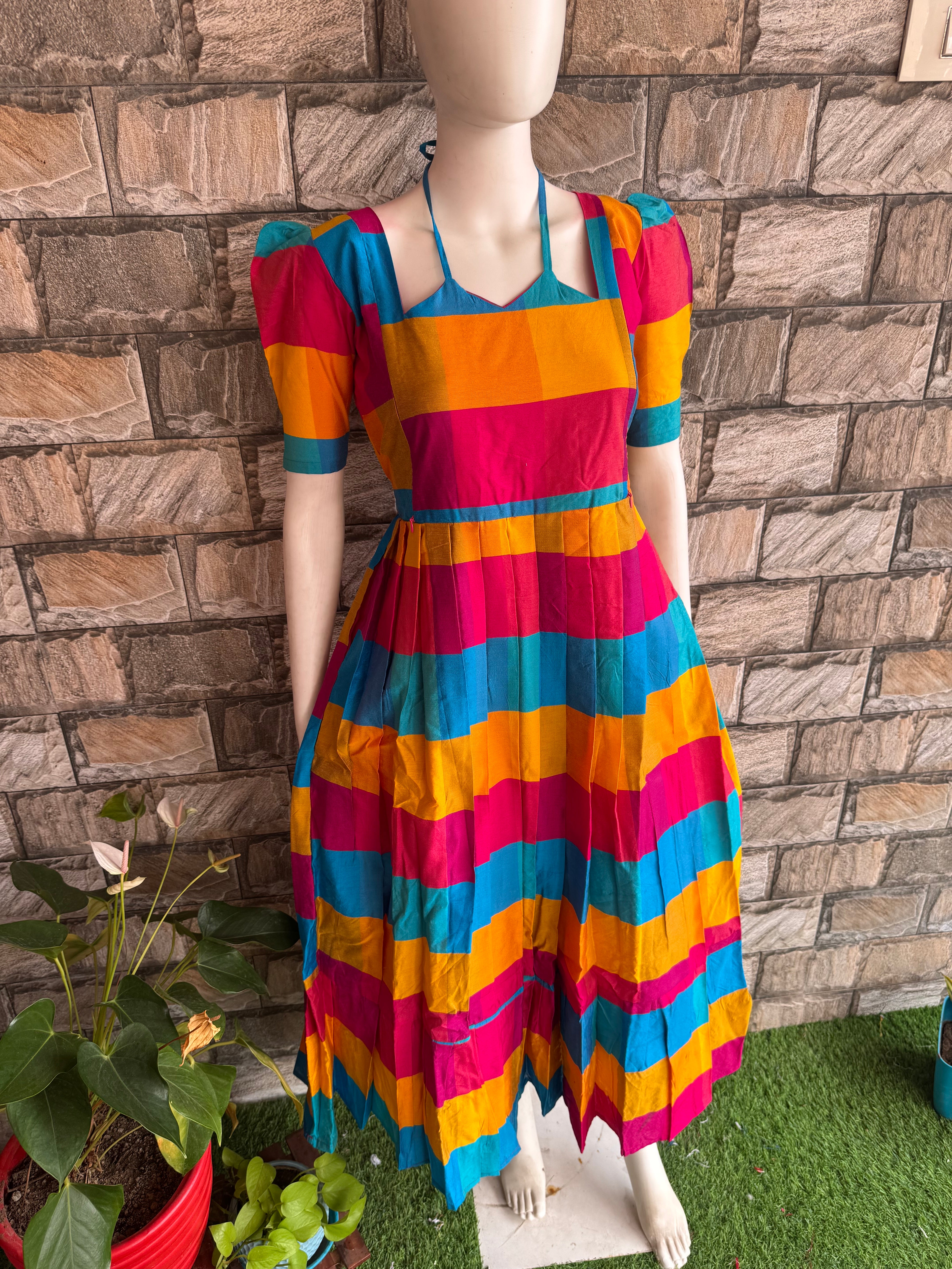 Halter Neck Maternity maxi