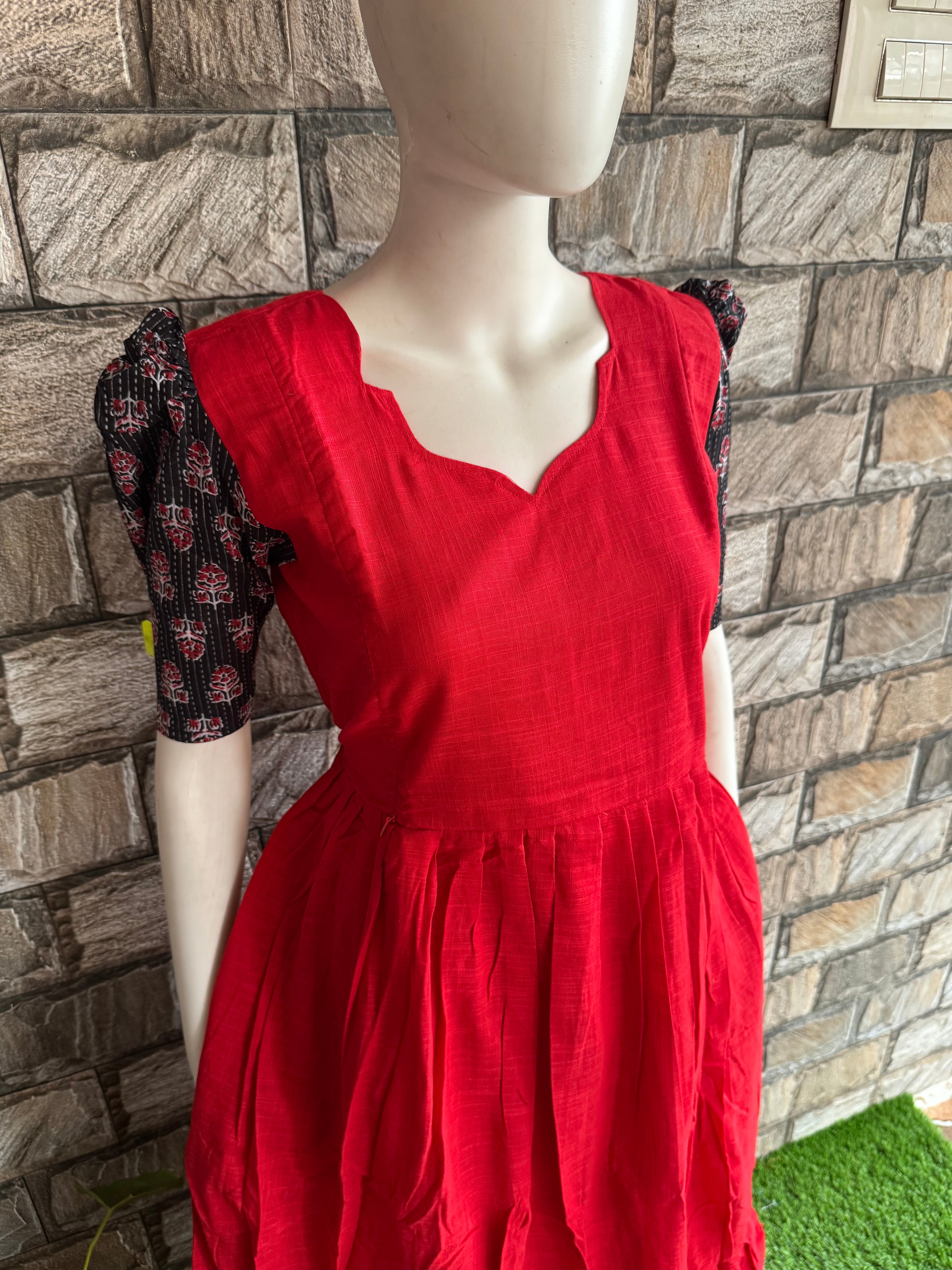Abhi   Soft flex cotton Maternity maxi