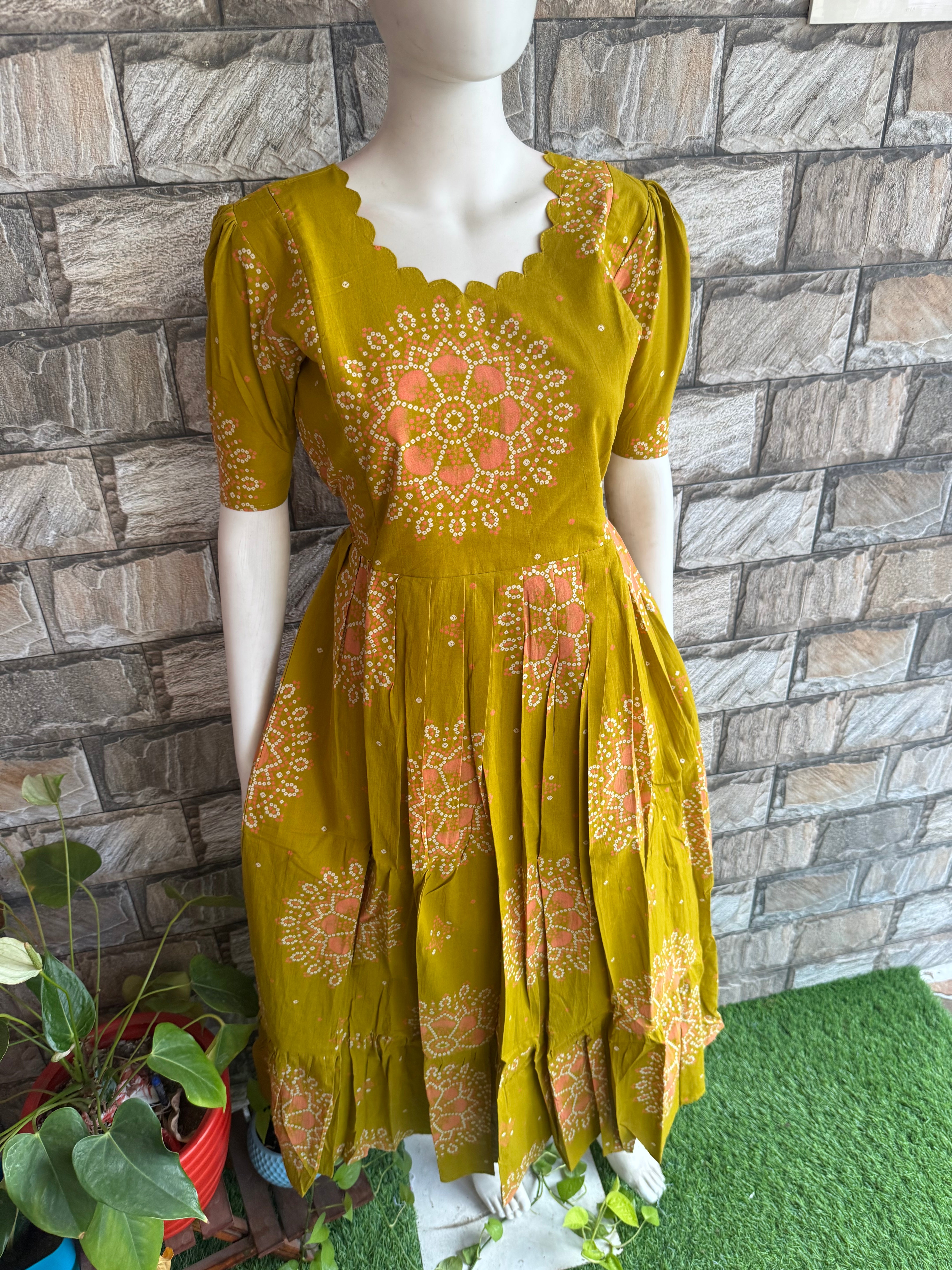 Rangoli soft cotton Maternity maxi