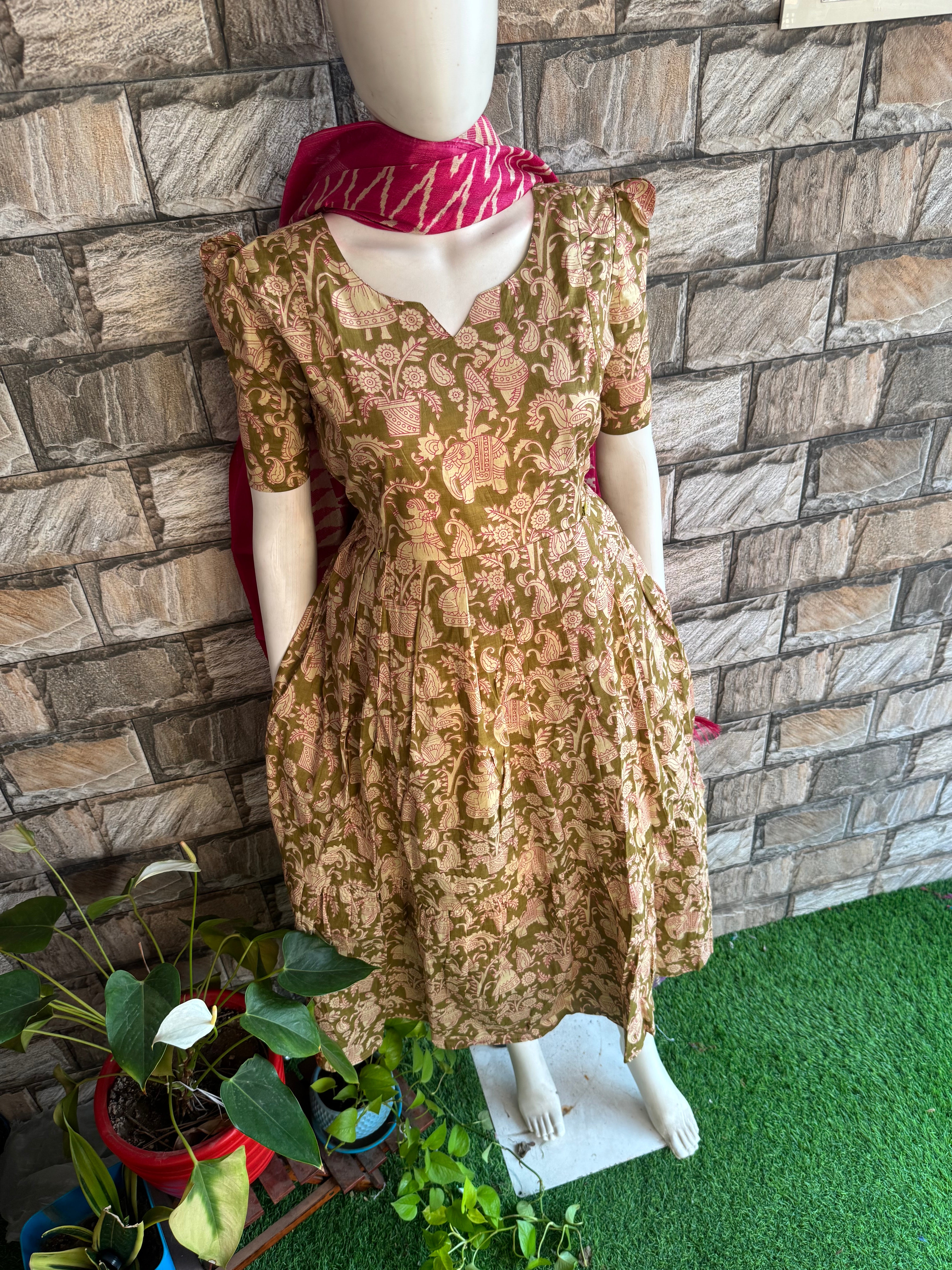 Budget  soft cotton Maternity maxi
