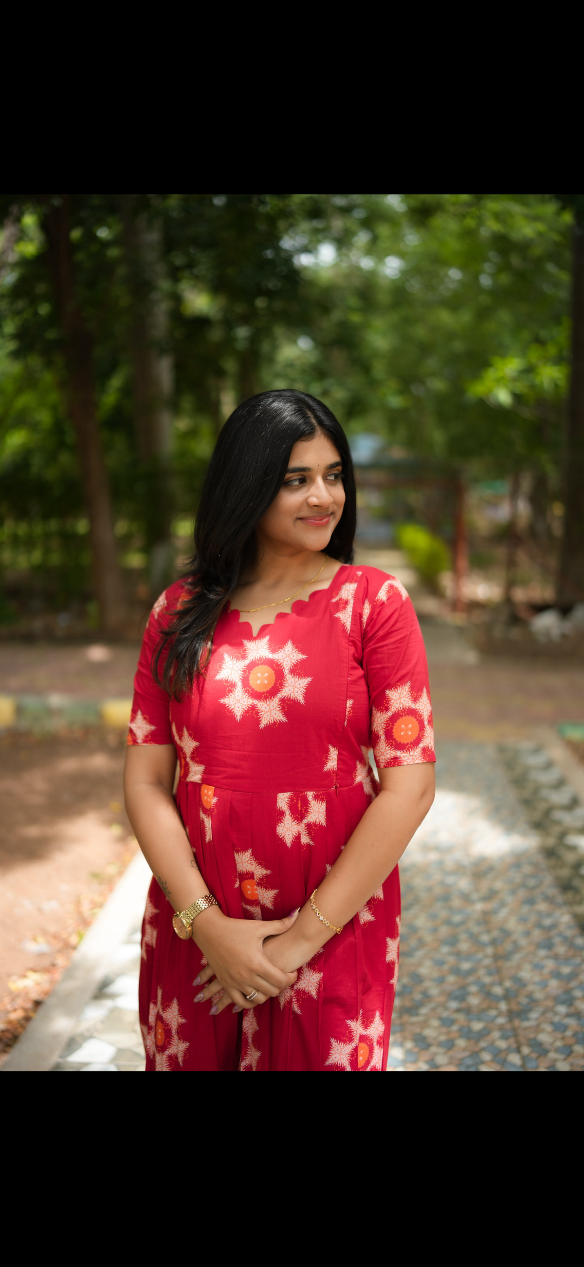 Soft cotton Maternity Feeding Maxi Swastik