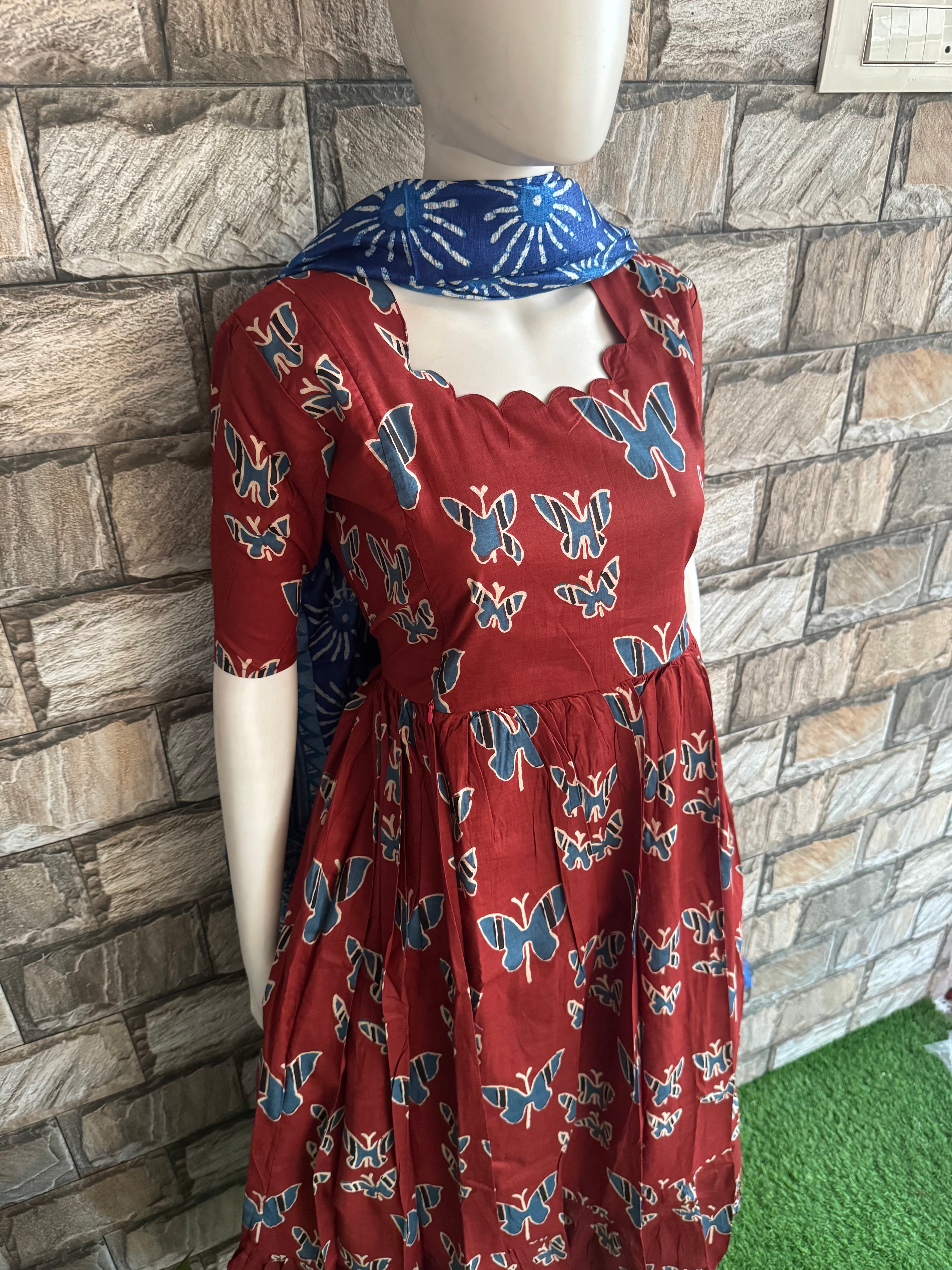 Butterfly Maternity Maxi