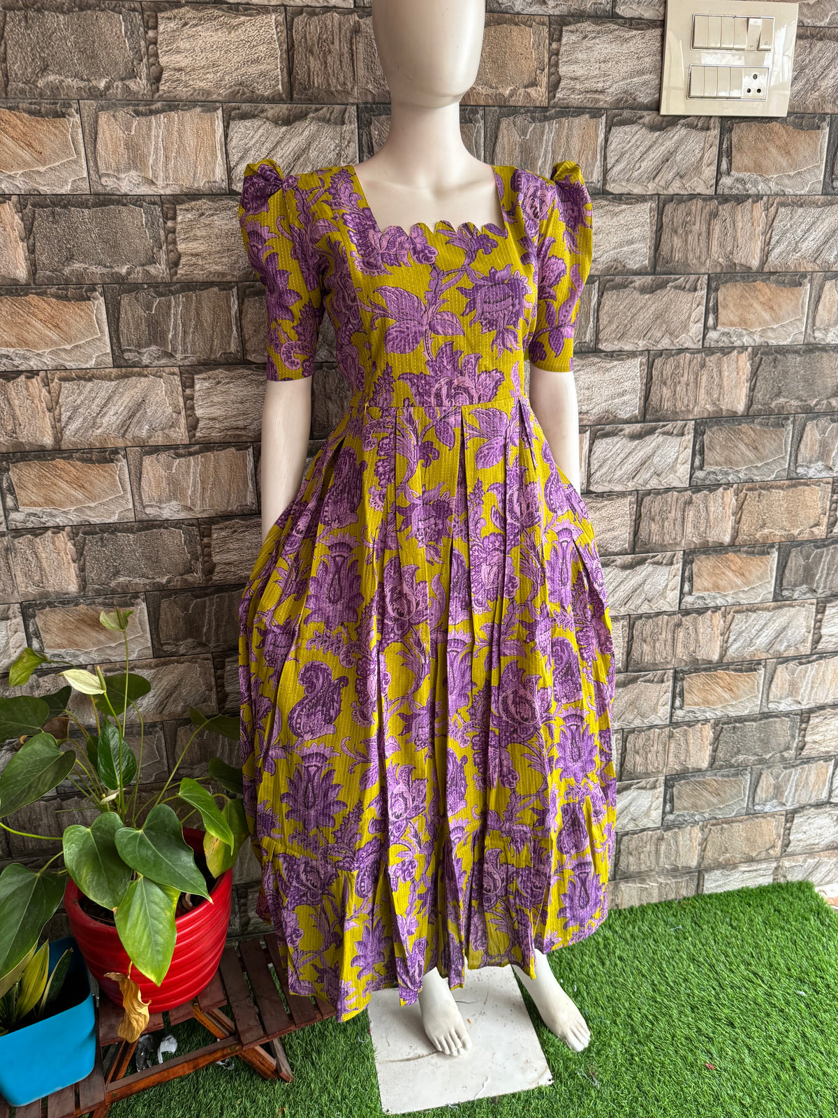Soft Kanta cotton Maternity maxi Meera