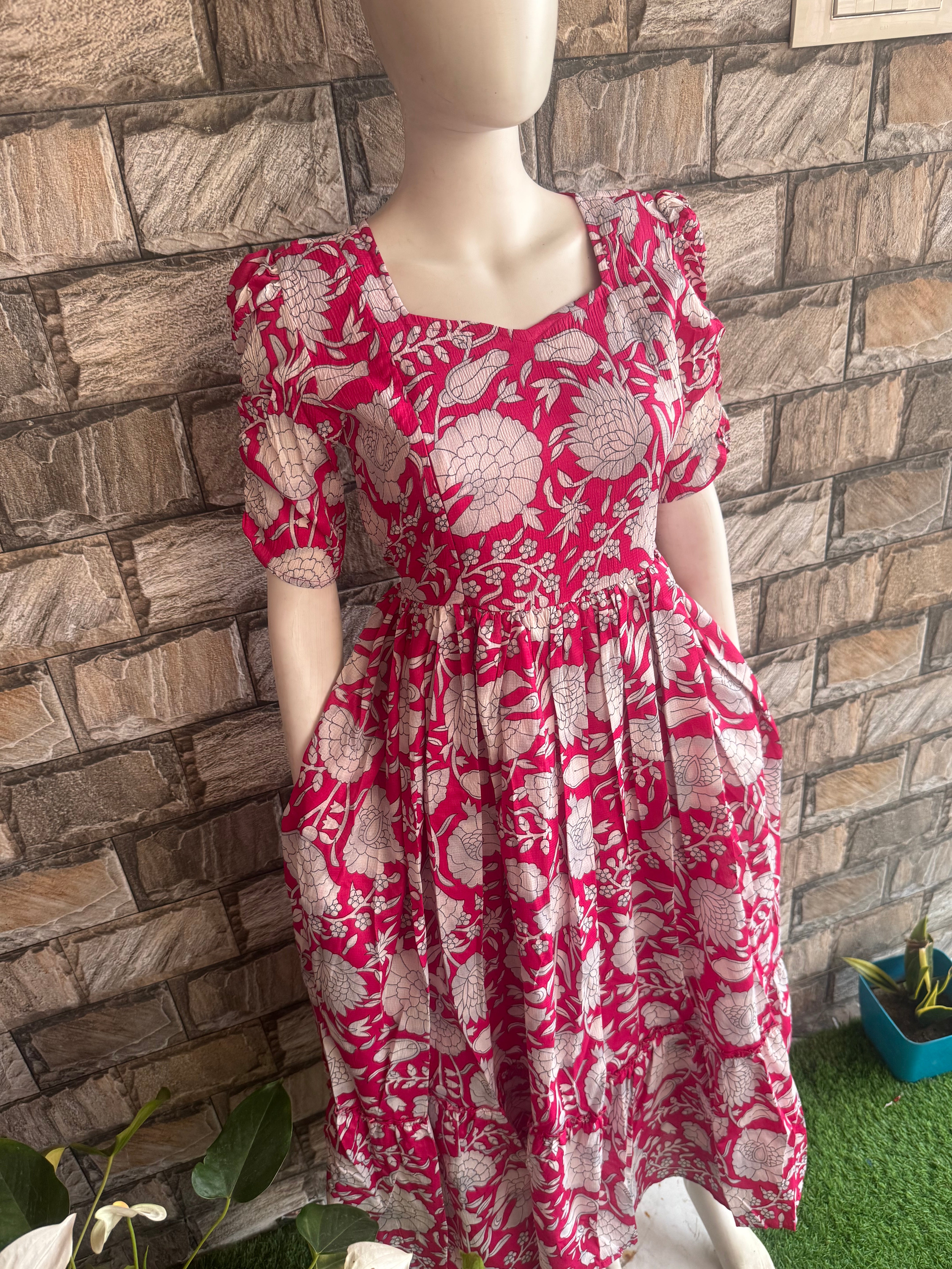 Delta crush Maternity maxi