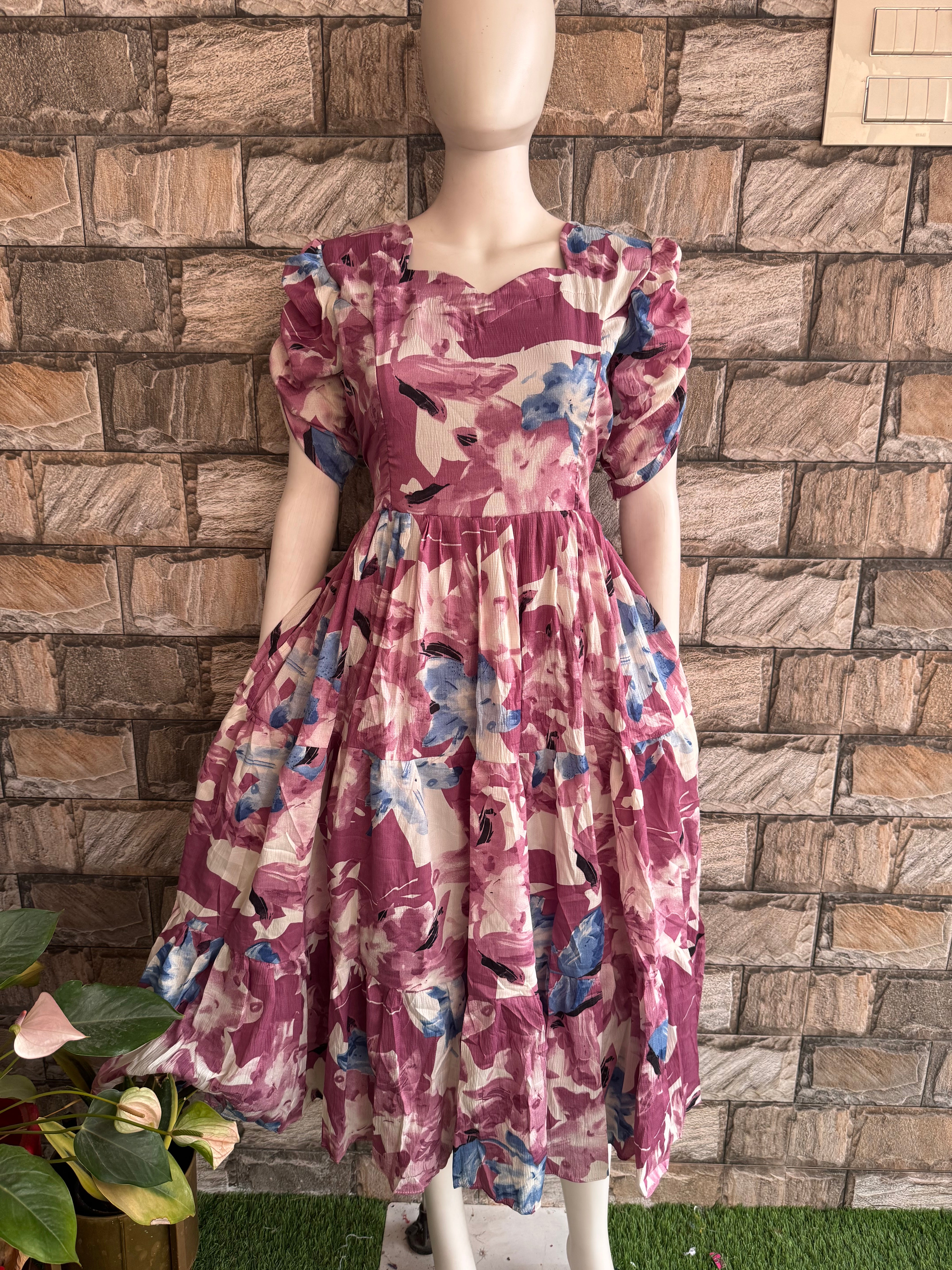 Onion peel Delta Crepe