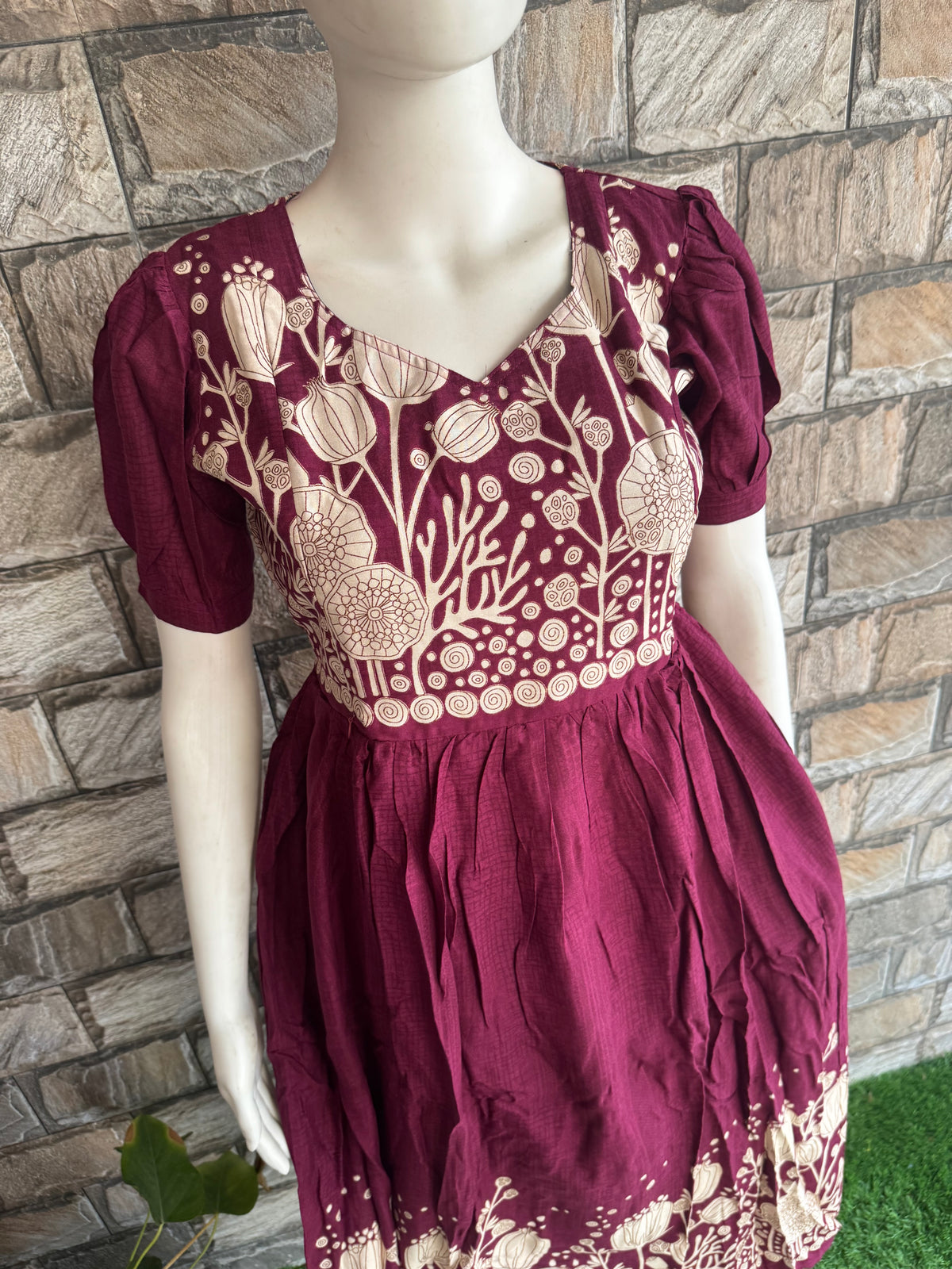 Premium soft  rayon Maternity maxi Budget launch Daman