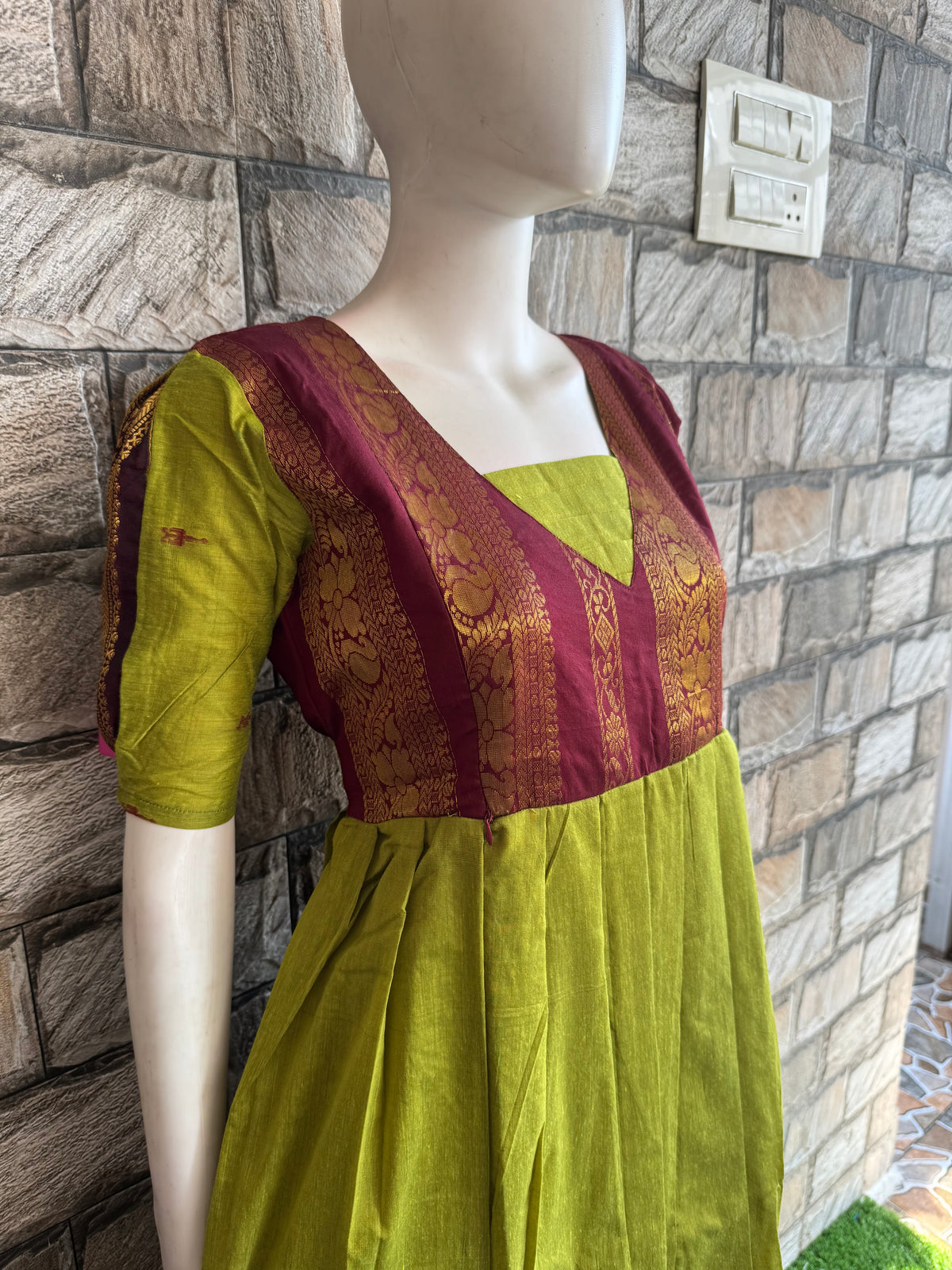 Kalyani cotton Maternity maxi
