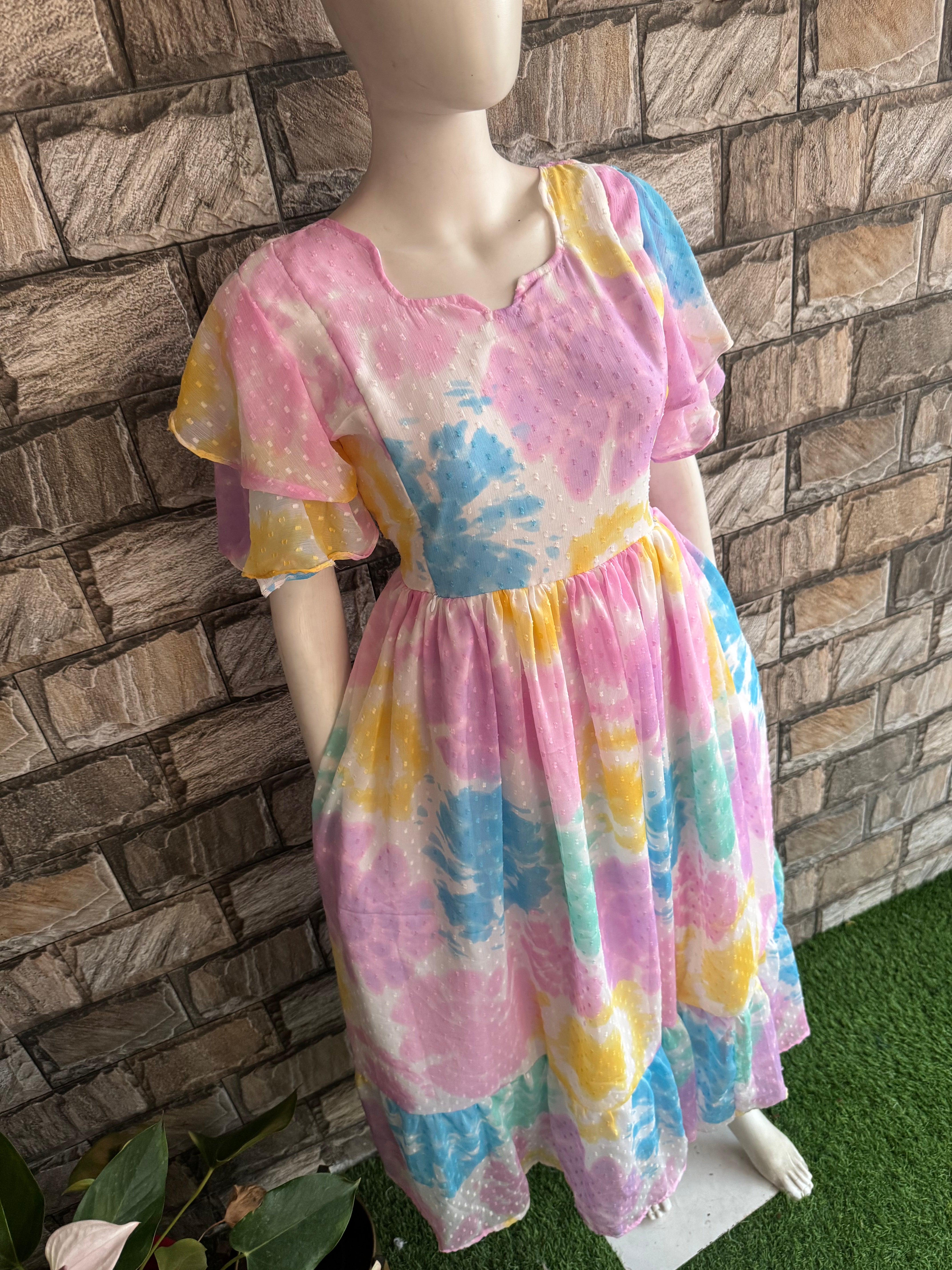 Rainbow Maternity Maxi