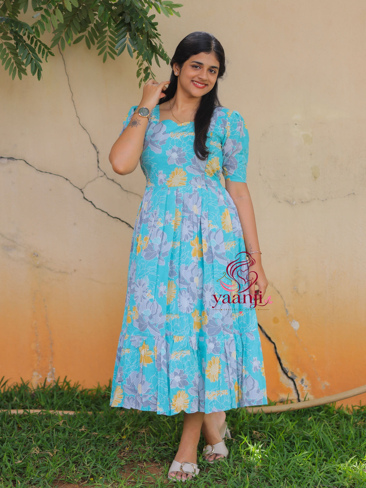 Soft cotton Maternity Feeding maxi