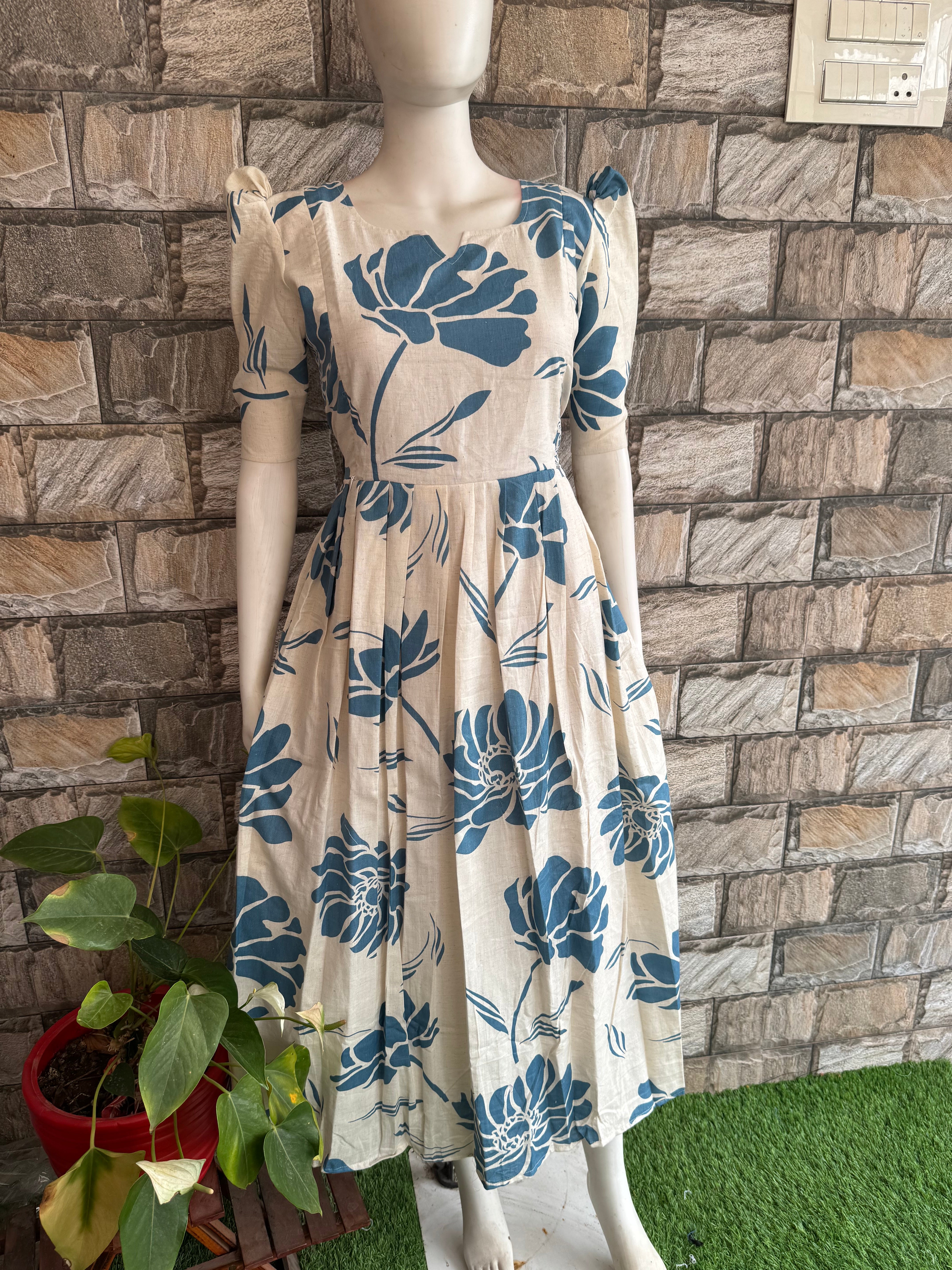 Flex cotton Maternity maxi Tulasi