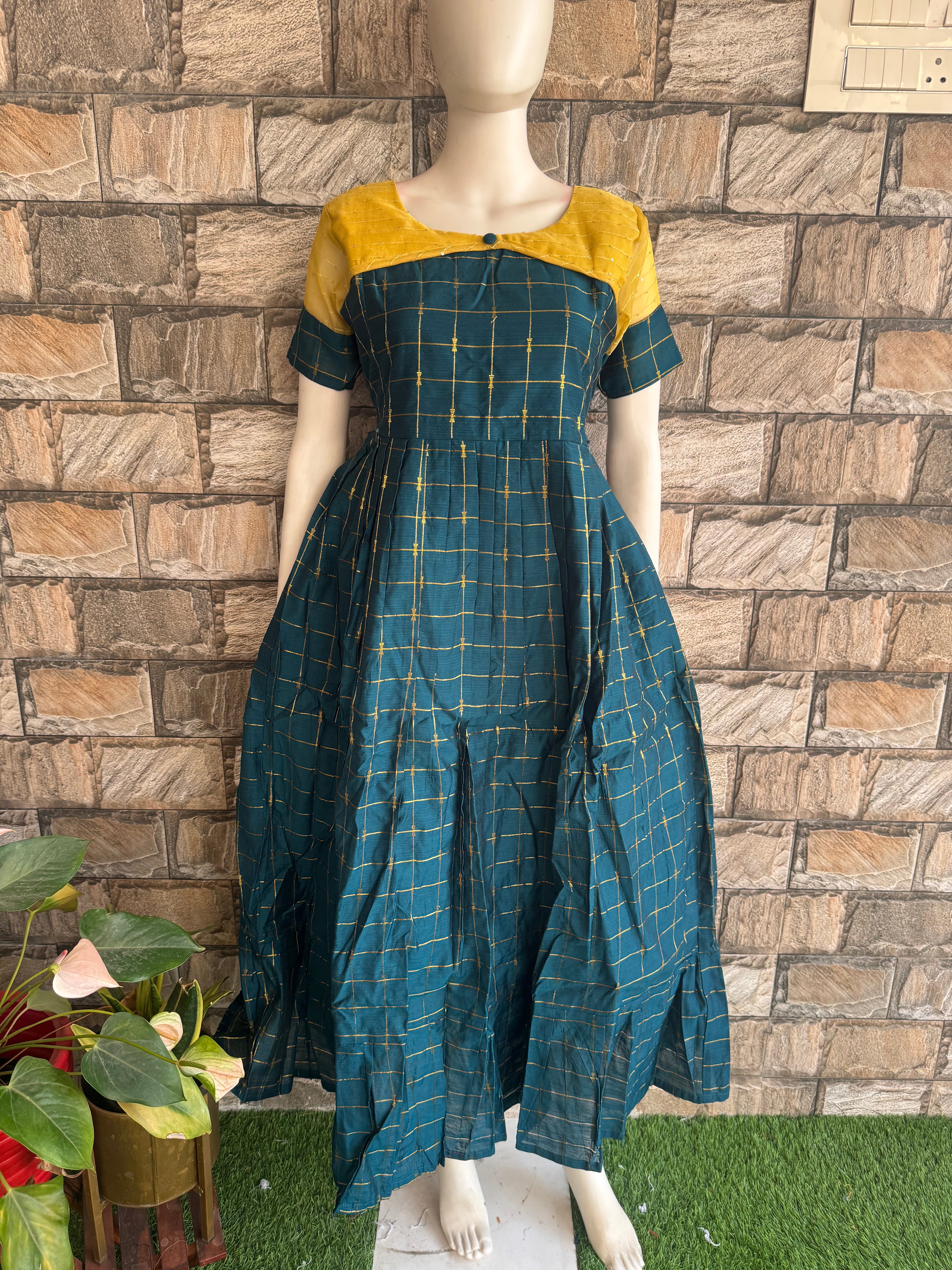 Rama Green Maternity maxi