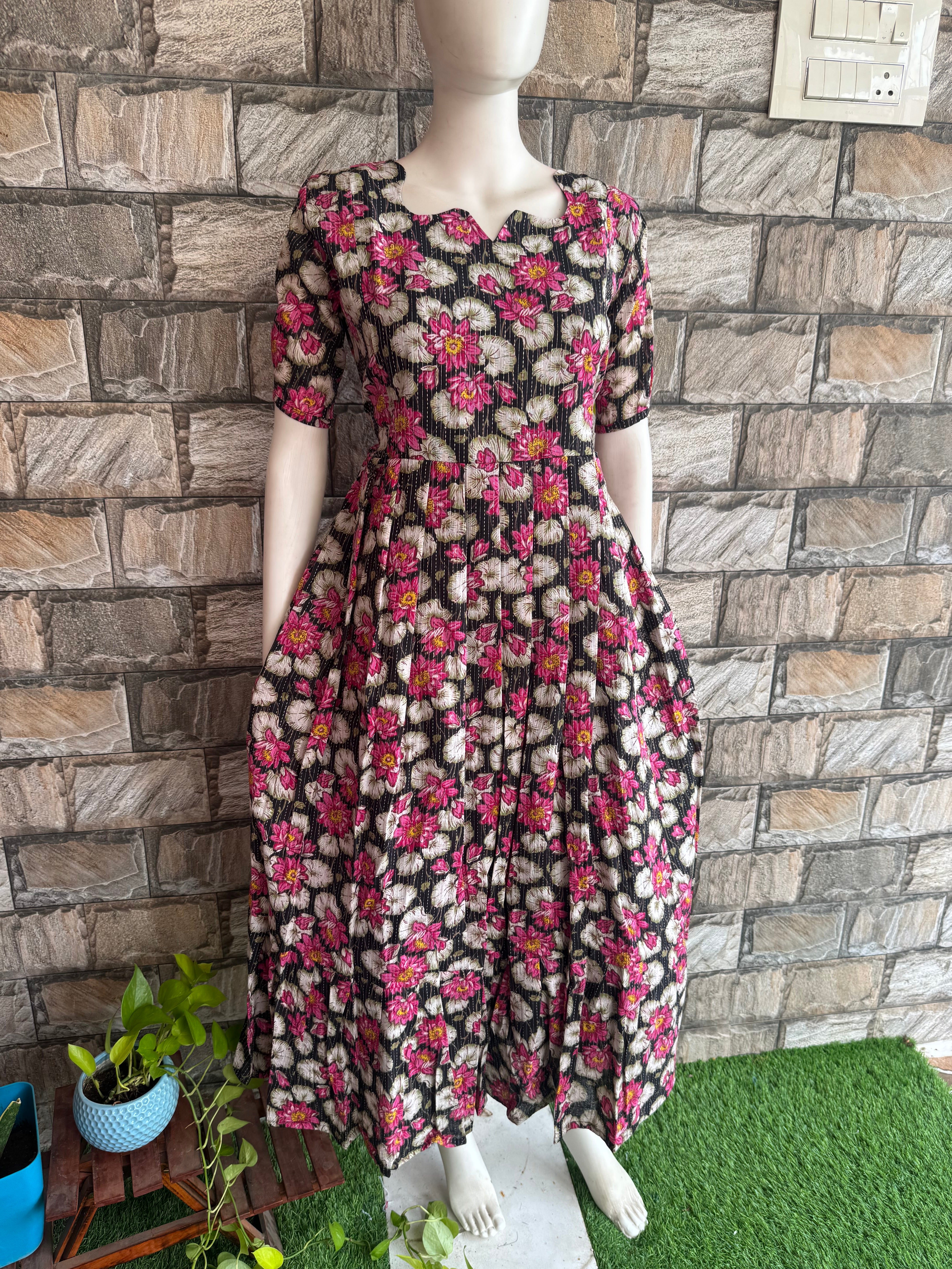 Lotus  Kanta cotton Maternity maxi