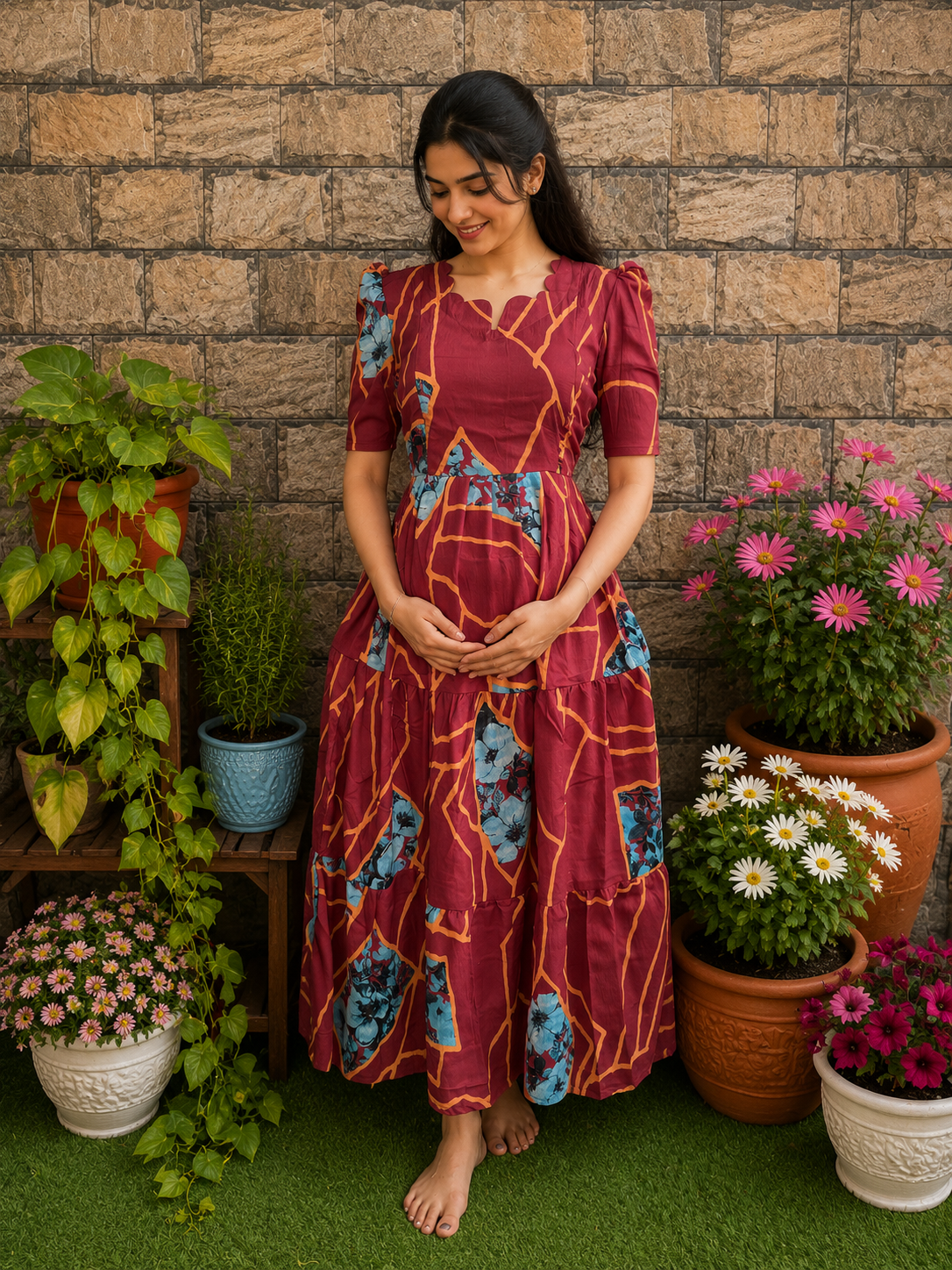 Delta Maternity Feeding maxi  Dark peel shade