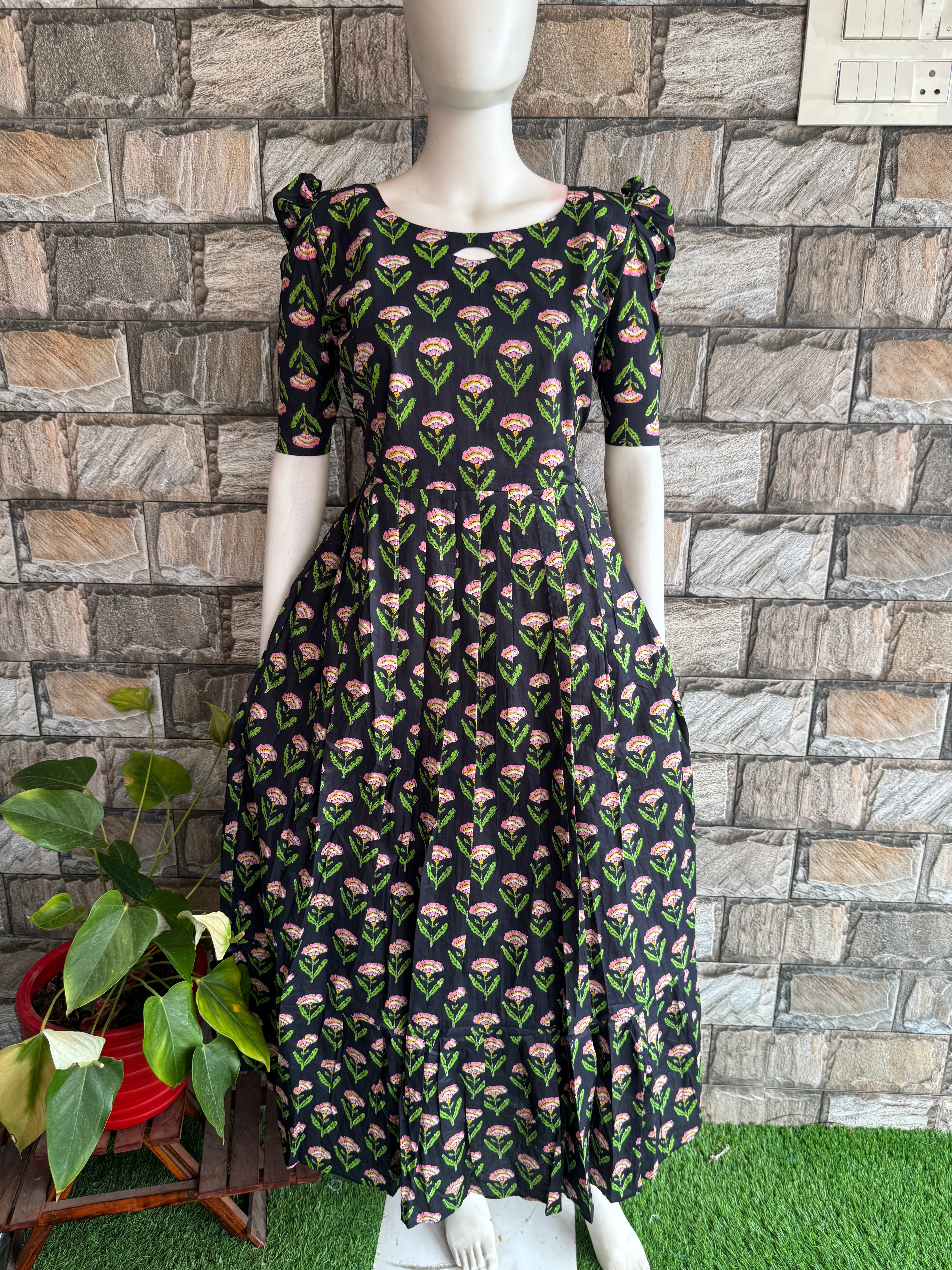Soft cotton Maternity maxi - Vihana