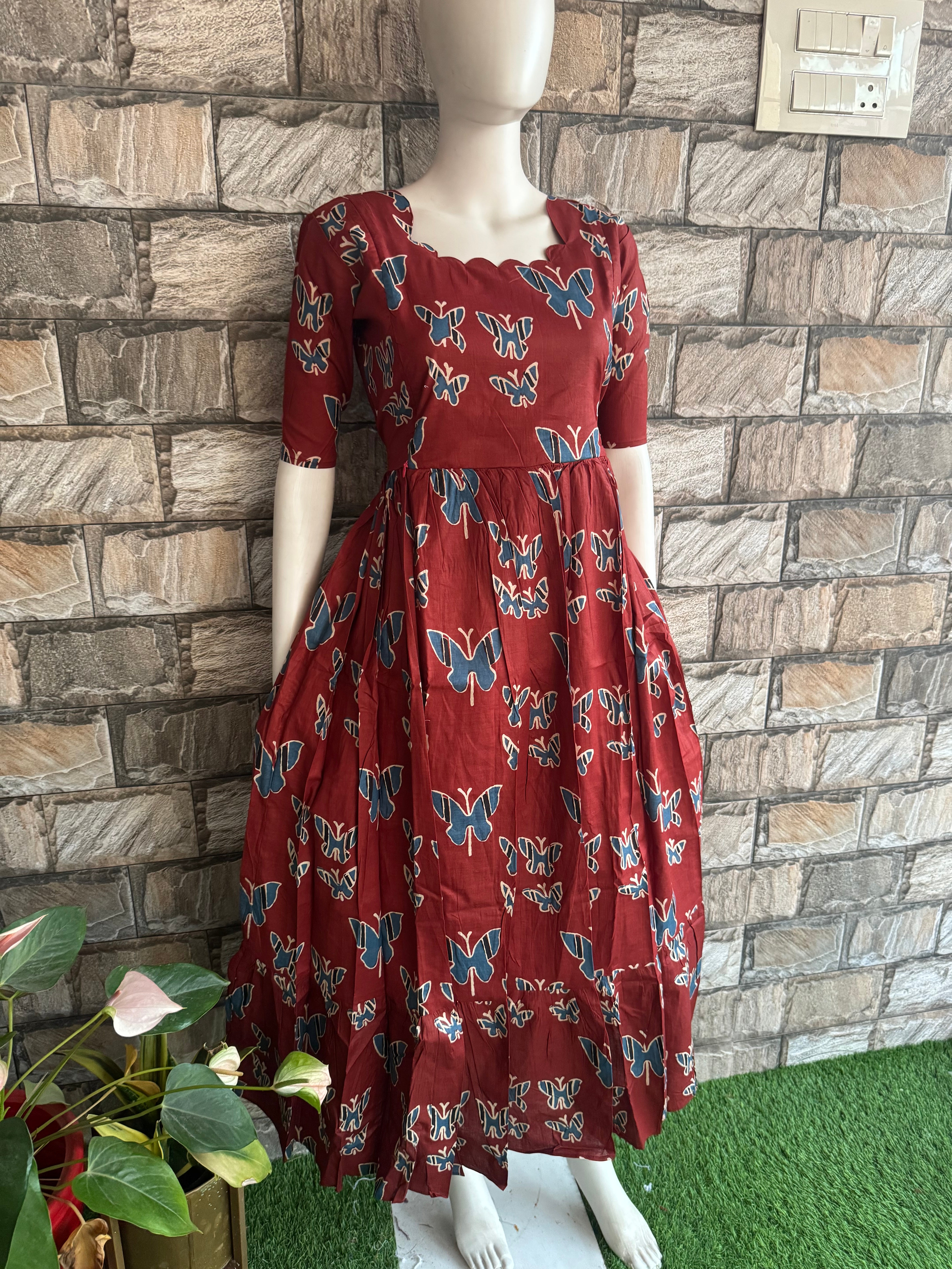 Butterfly Maternity Maxi