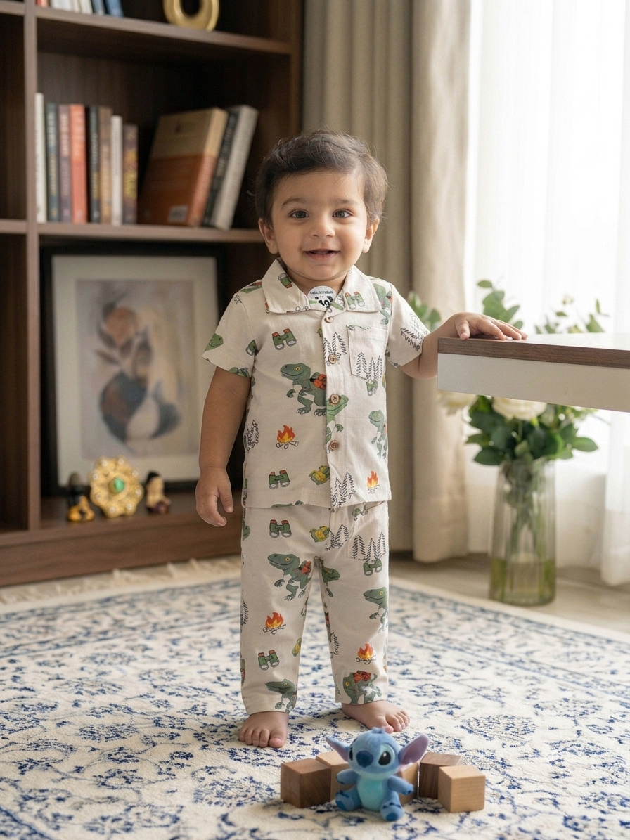 Little Explorer Monsoon Co-Ord Set | Kids
