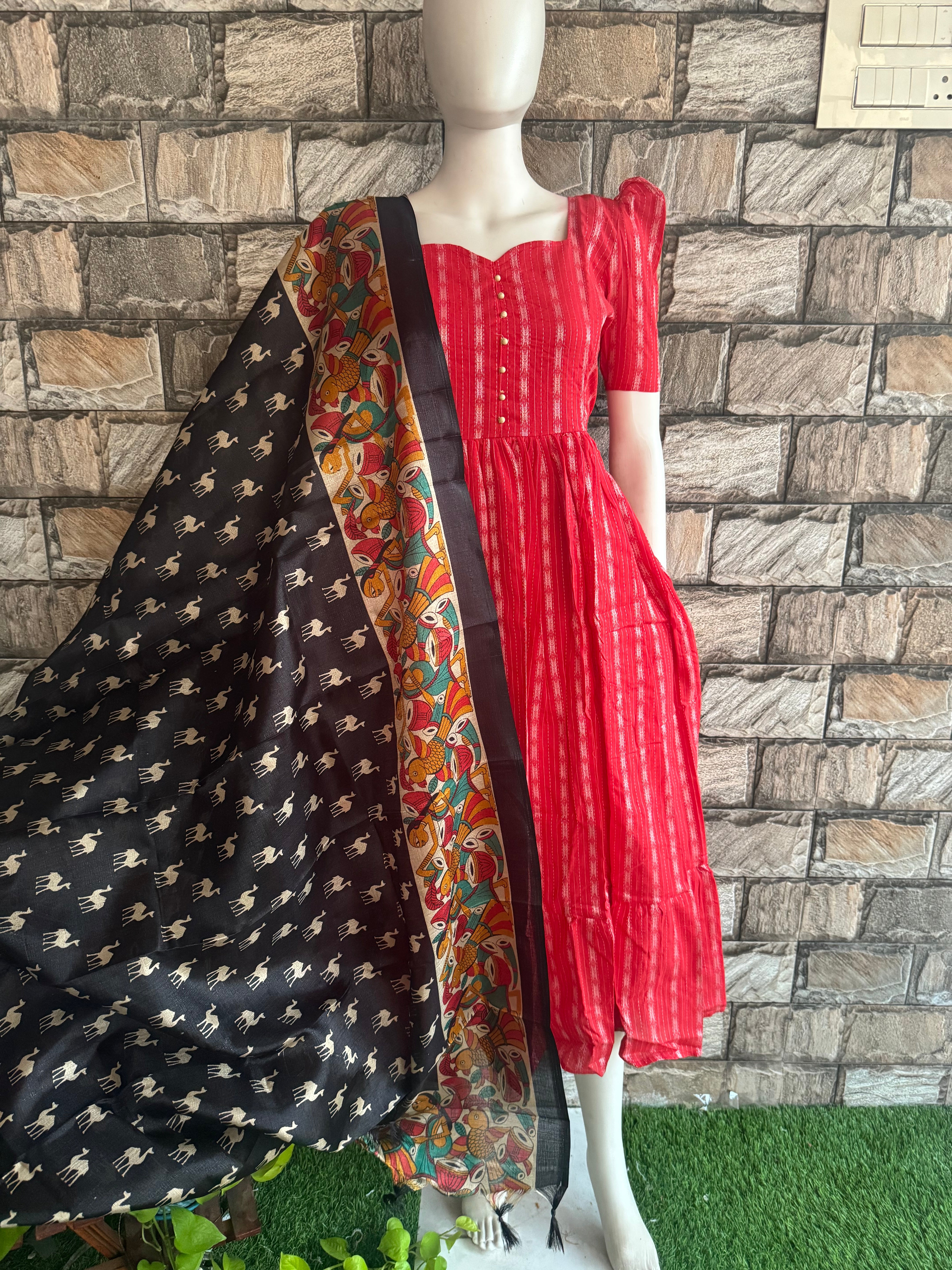 Camel poly khadhi dupatta