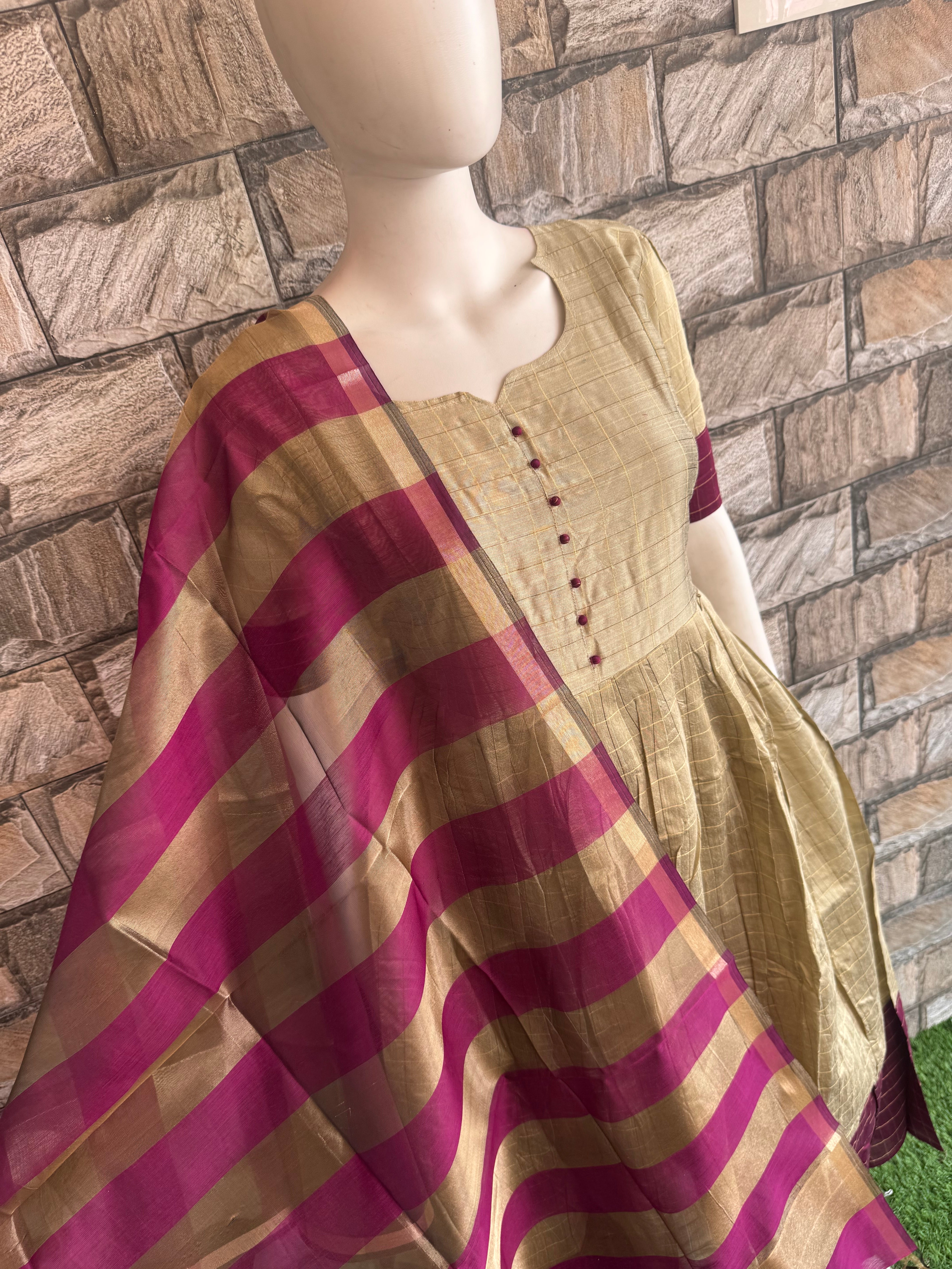 Tissue Zari Dupatta