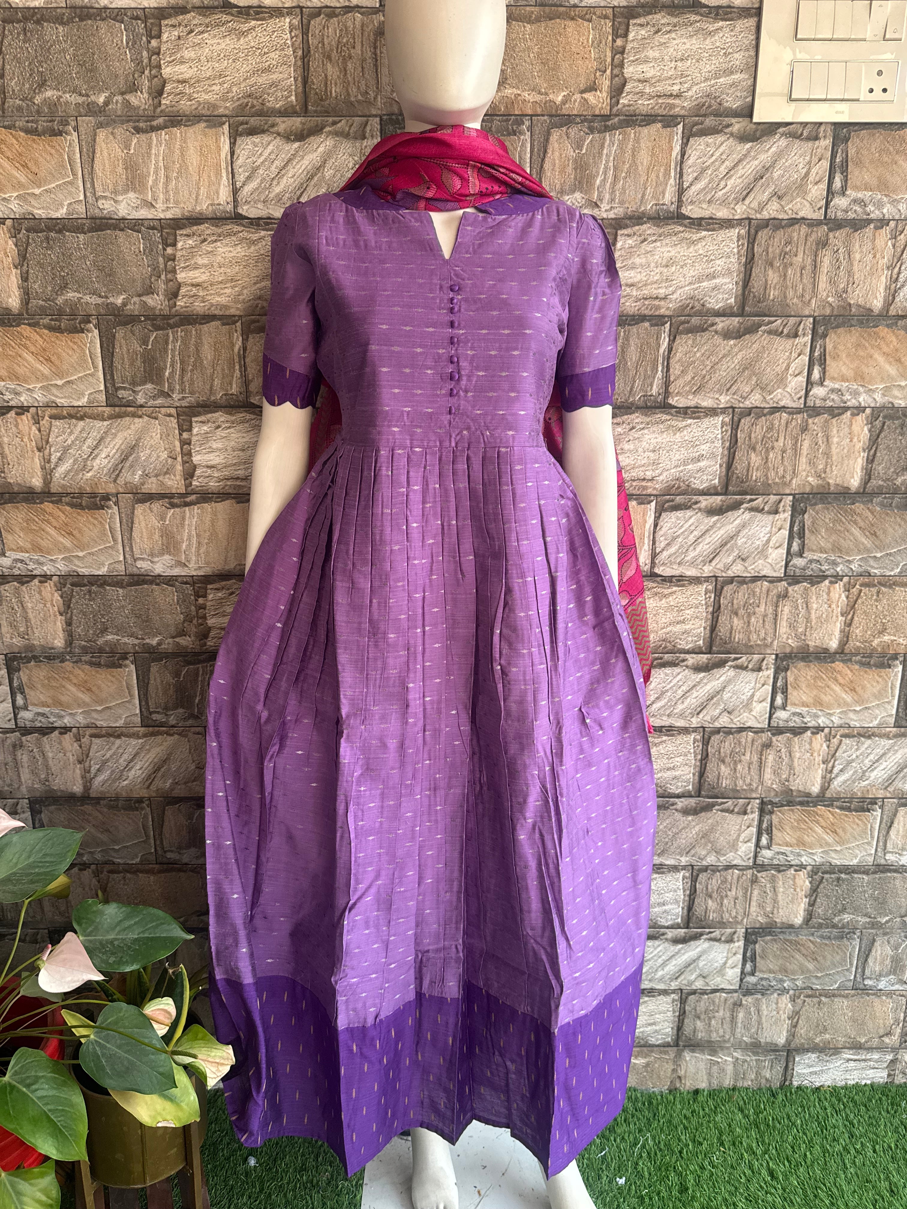 Lilac Maternity Maxi
