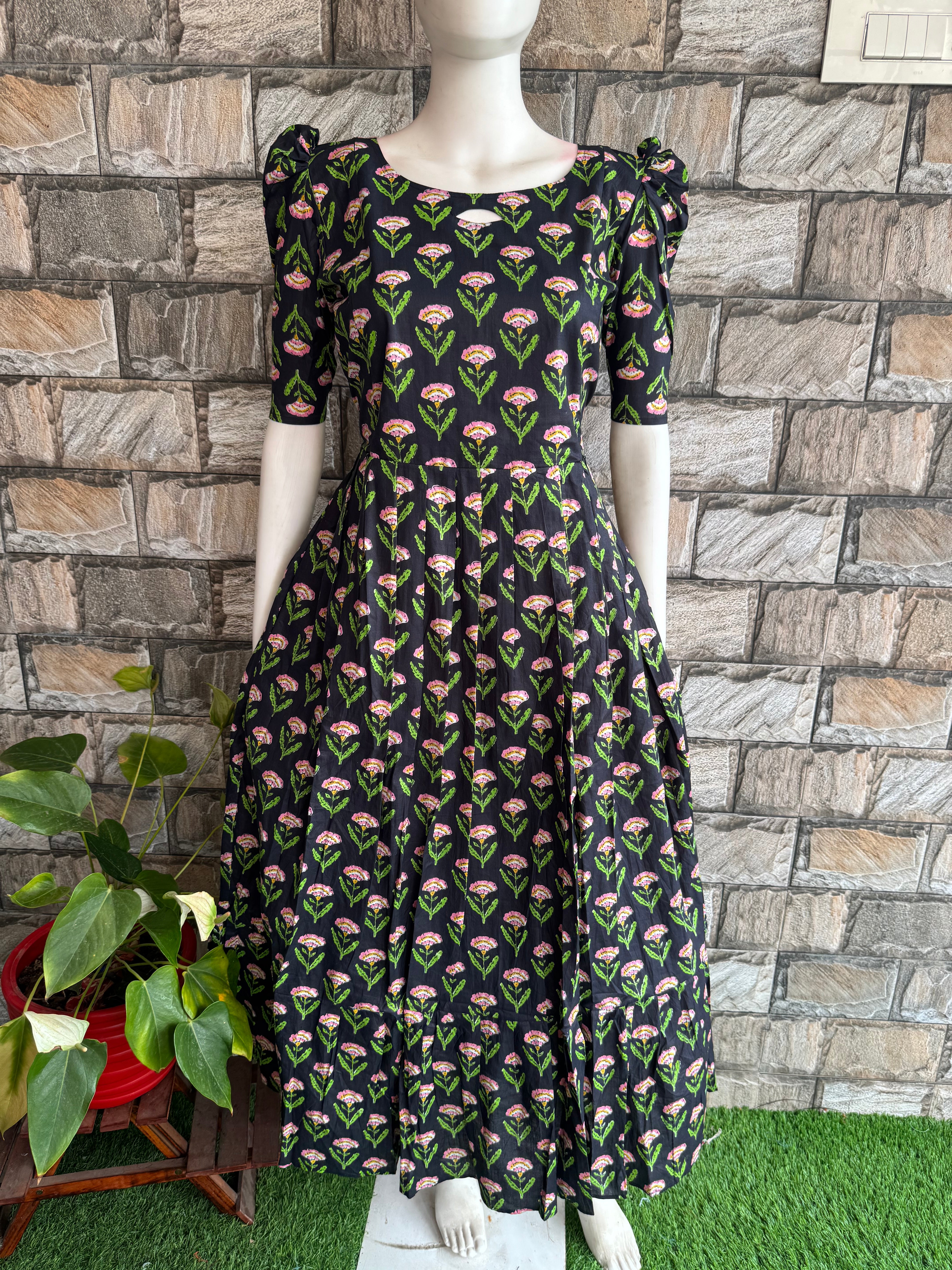 Soft cotton Maternity maxi - Vihana