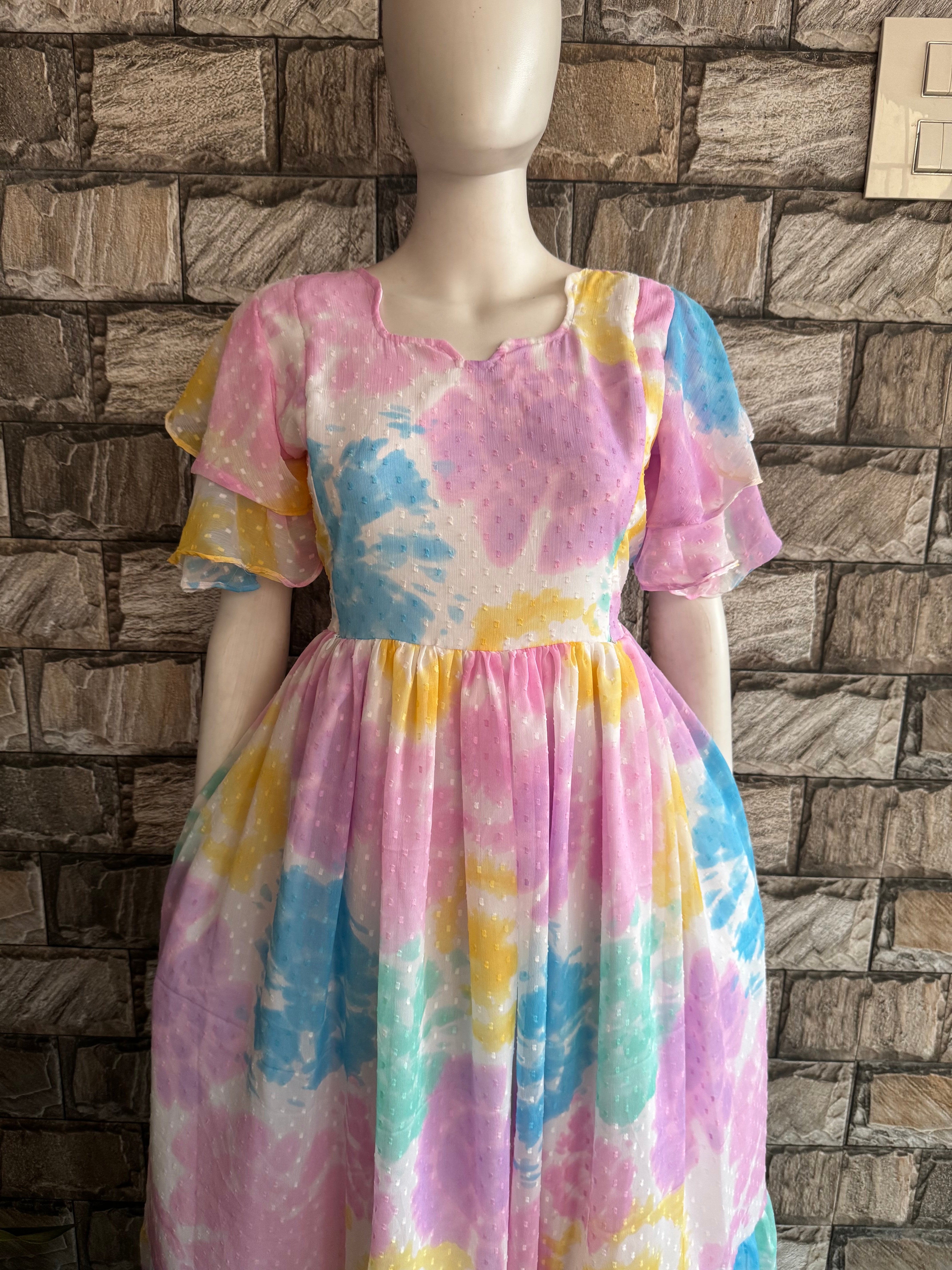 Rainbow Maternity Maxi