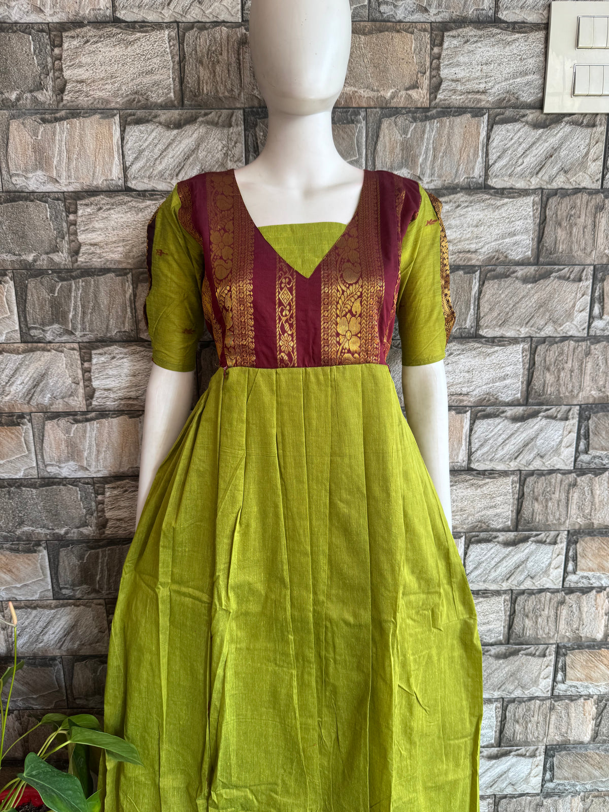 Kalyani cotton Maternity maxi