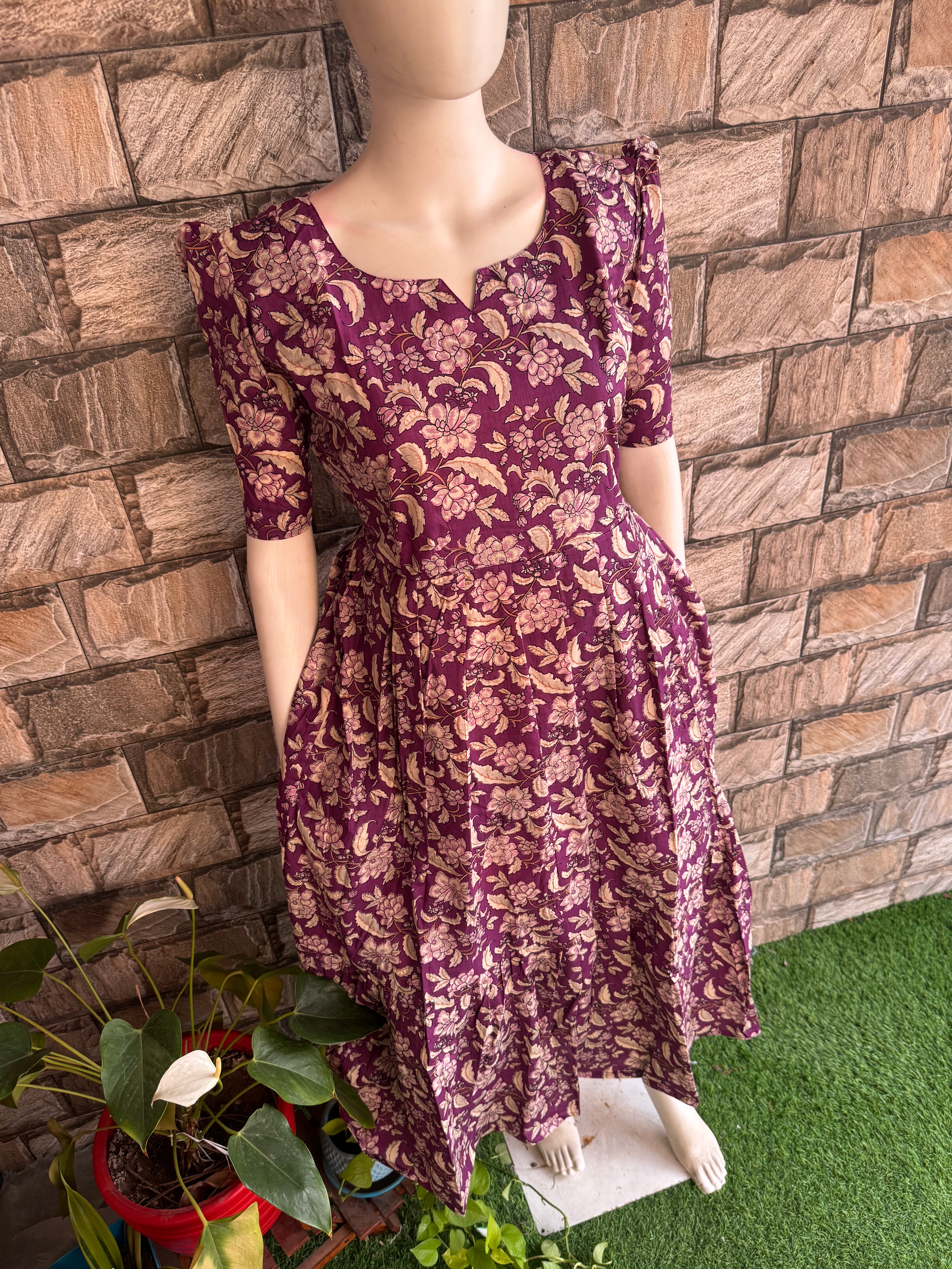 Budget  soft cotton Maternity maxi
