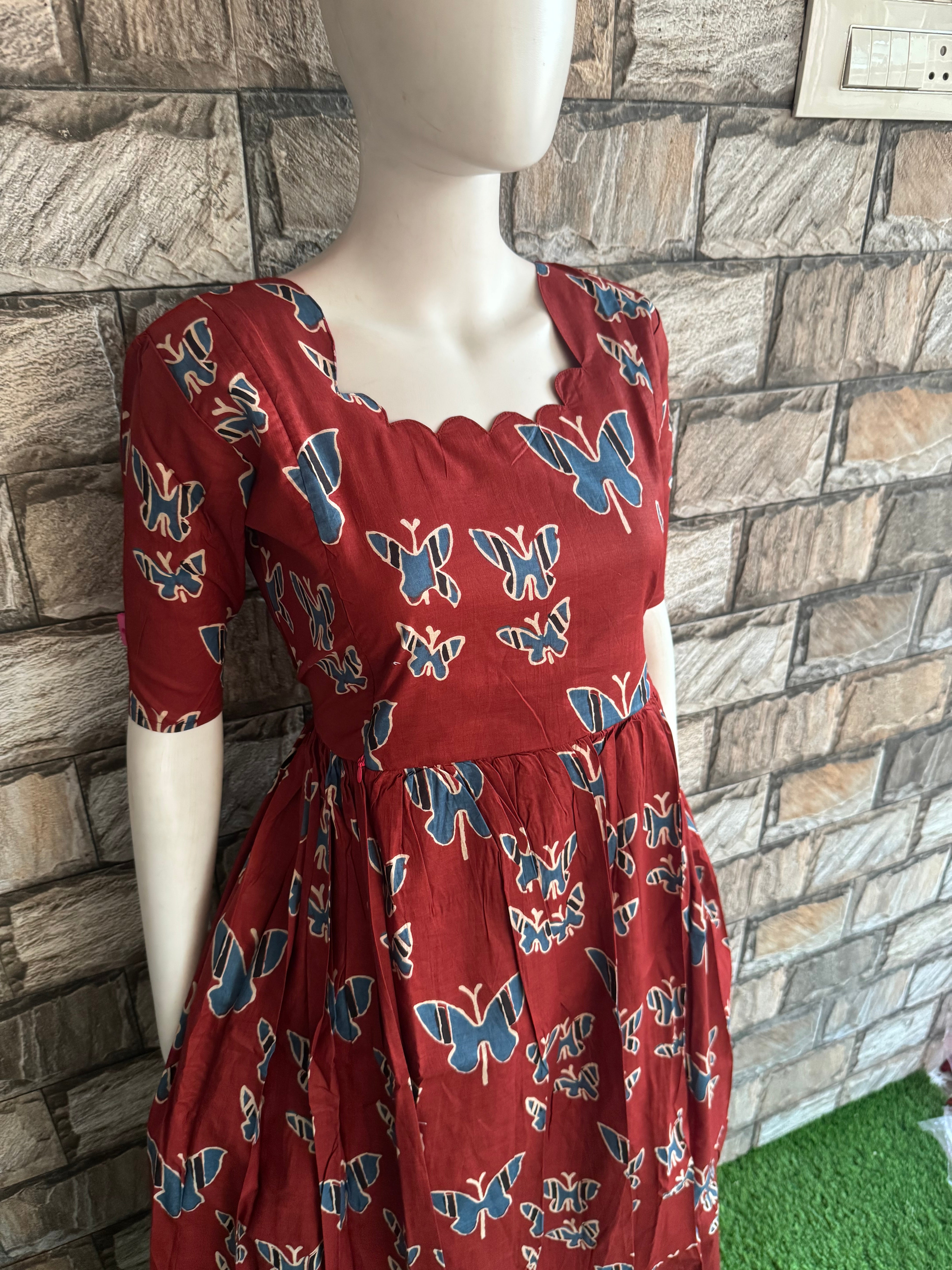 Butterfly Maternity Maxi