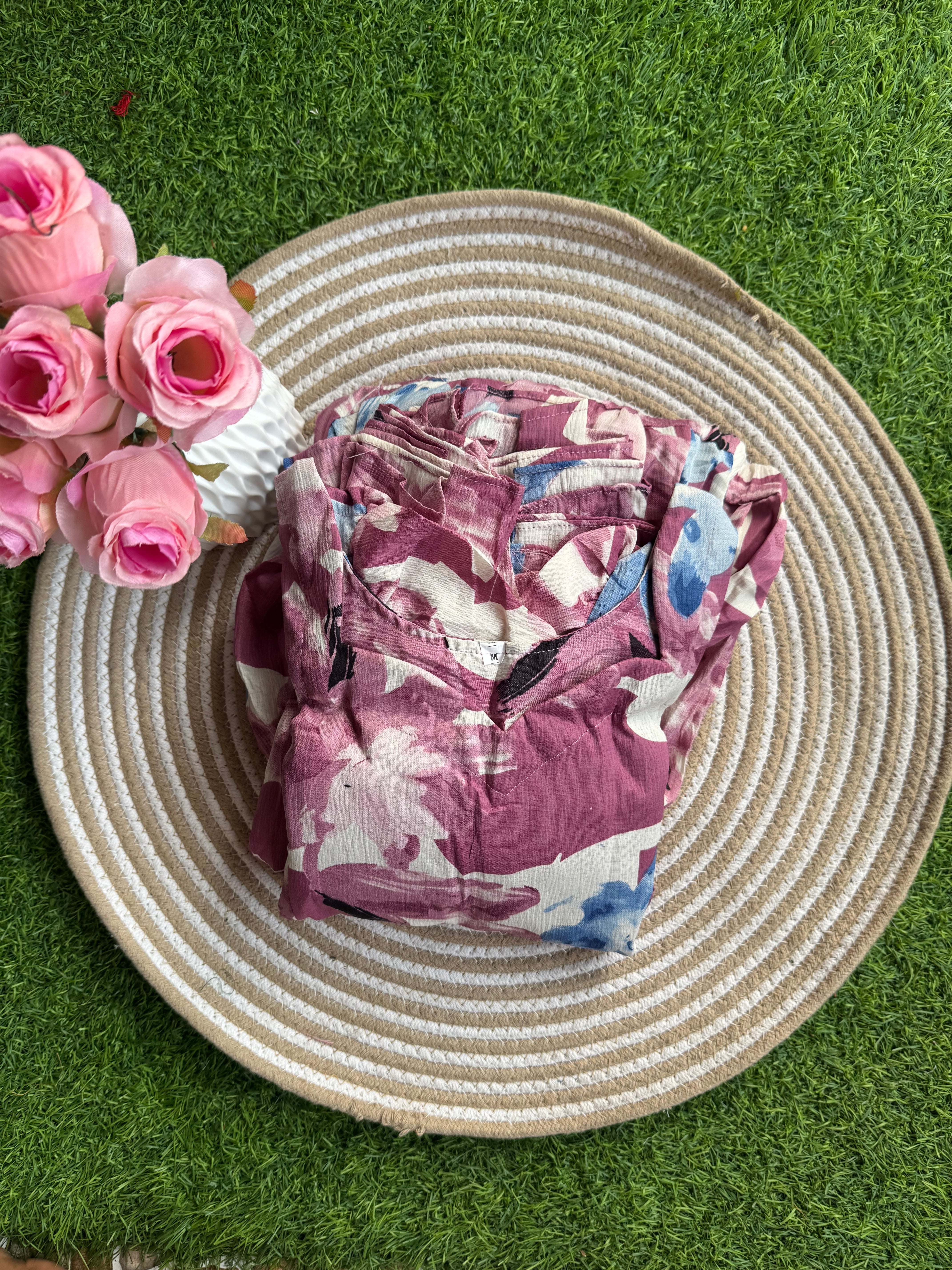 Onion peel Delta Crepe