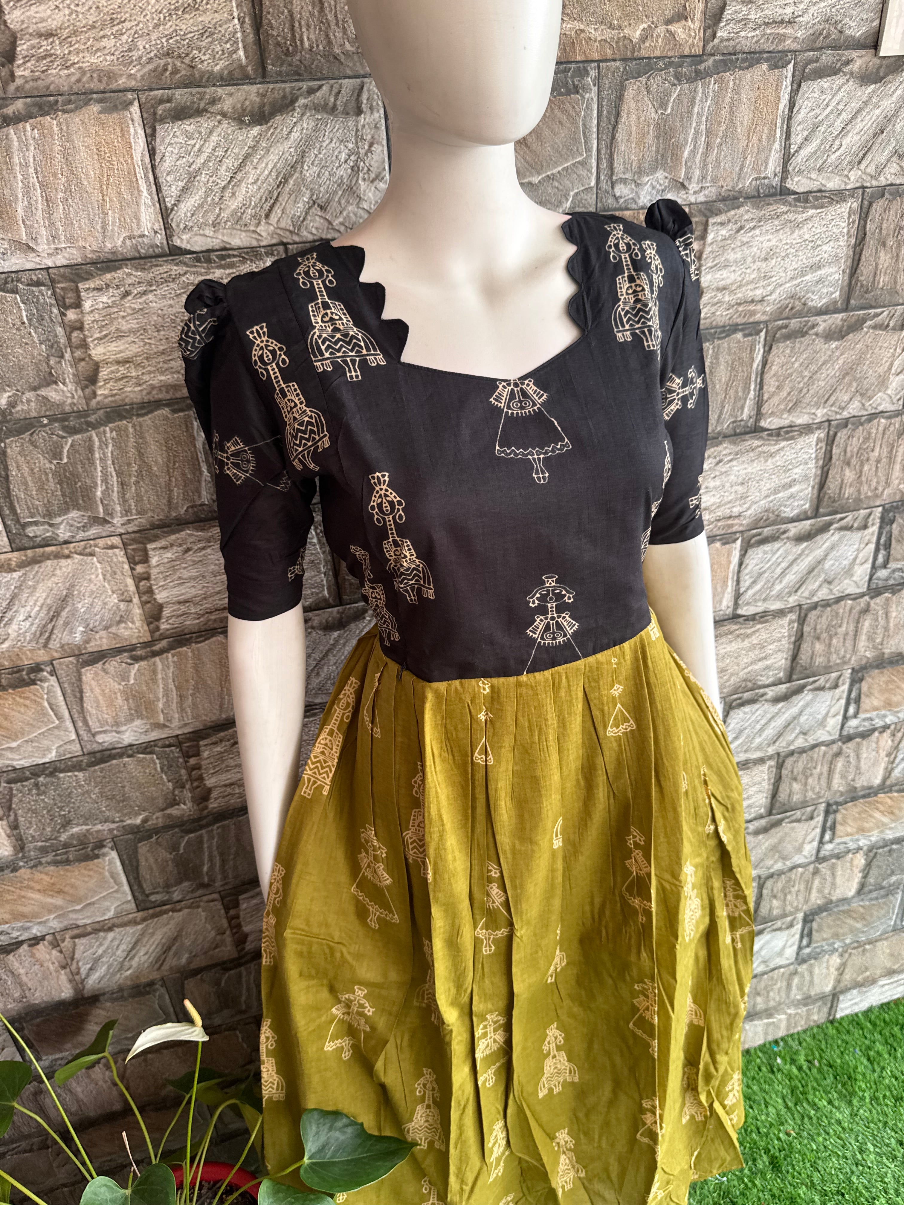 Jhumka soft cotton Maternity maxi